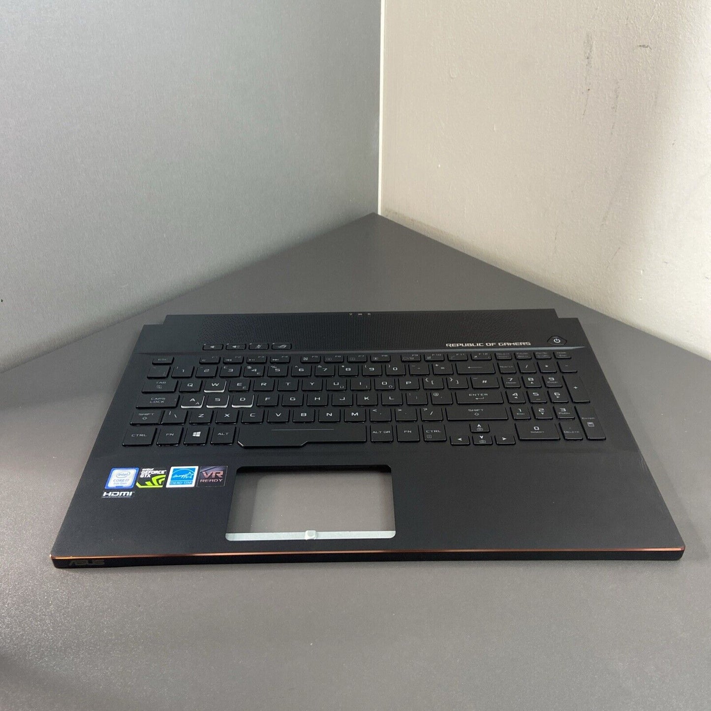 ASUS ROG Zephyrus M GM501G GM501GM GM501GS Palmrest & Backlit Keyboard
