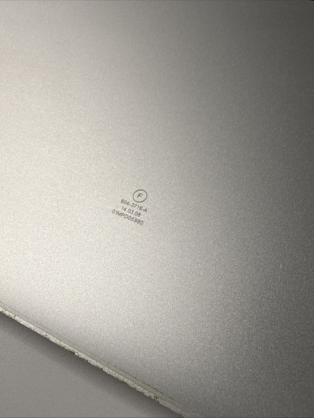 Apple MacBook Pro A1398 15" Late 2013 Base Cover 604-3716-A Bottom Case Genuine