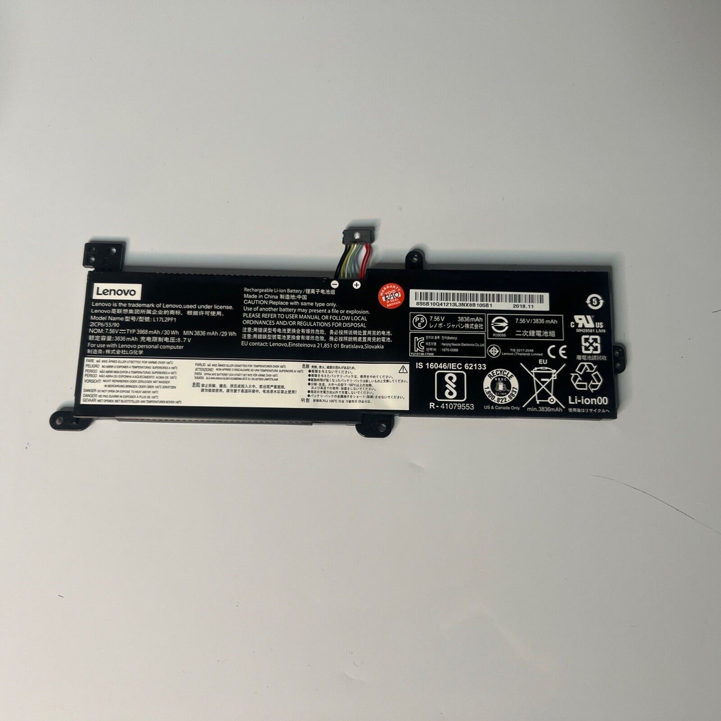 L17L2PF1 Battery For Lenovo IdeaPad 330-15IKB 320-15IKB