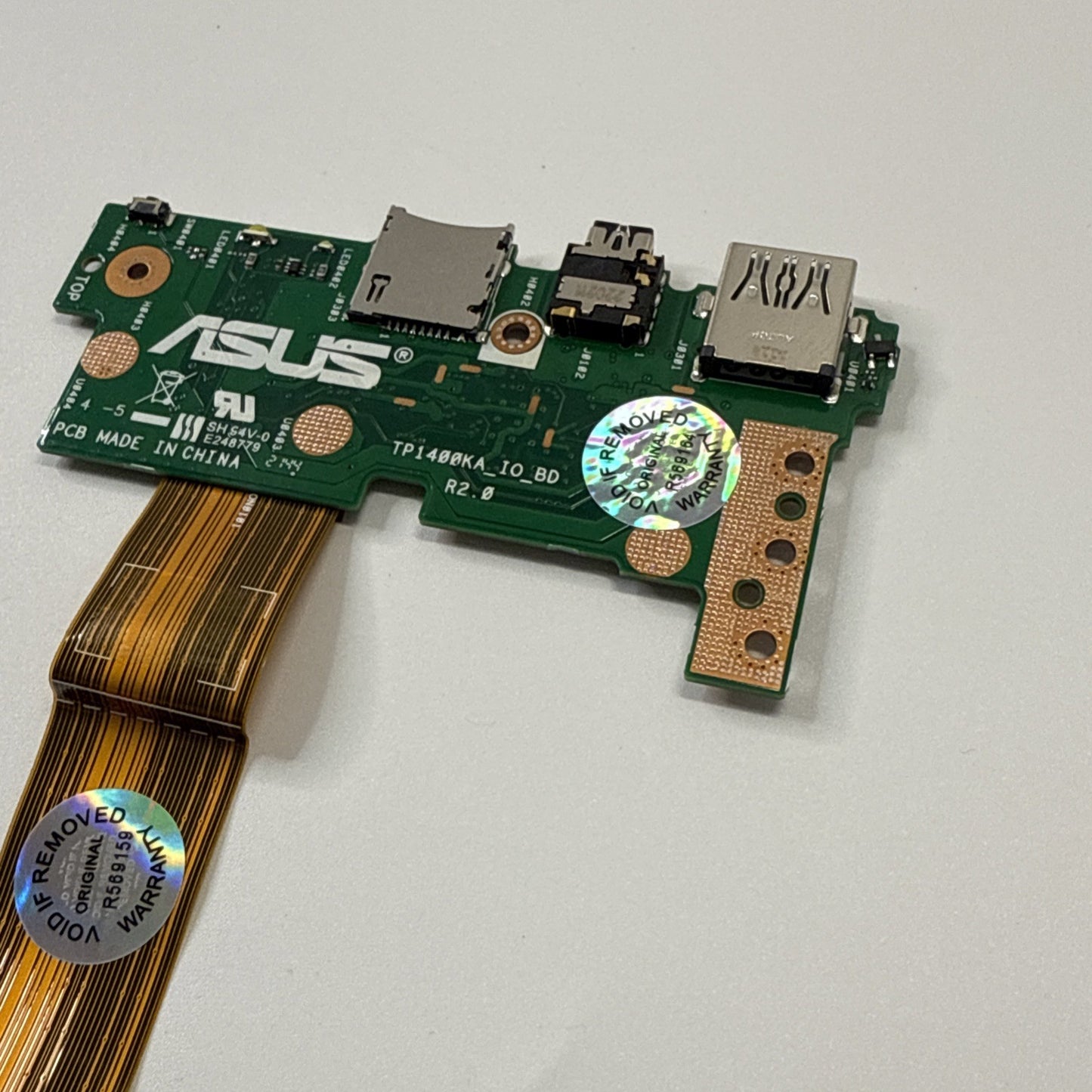 Asus Vivobook Go 14 TP1400K USB Audio Port I/O Board E248779 + Connector