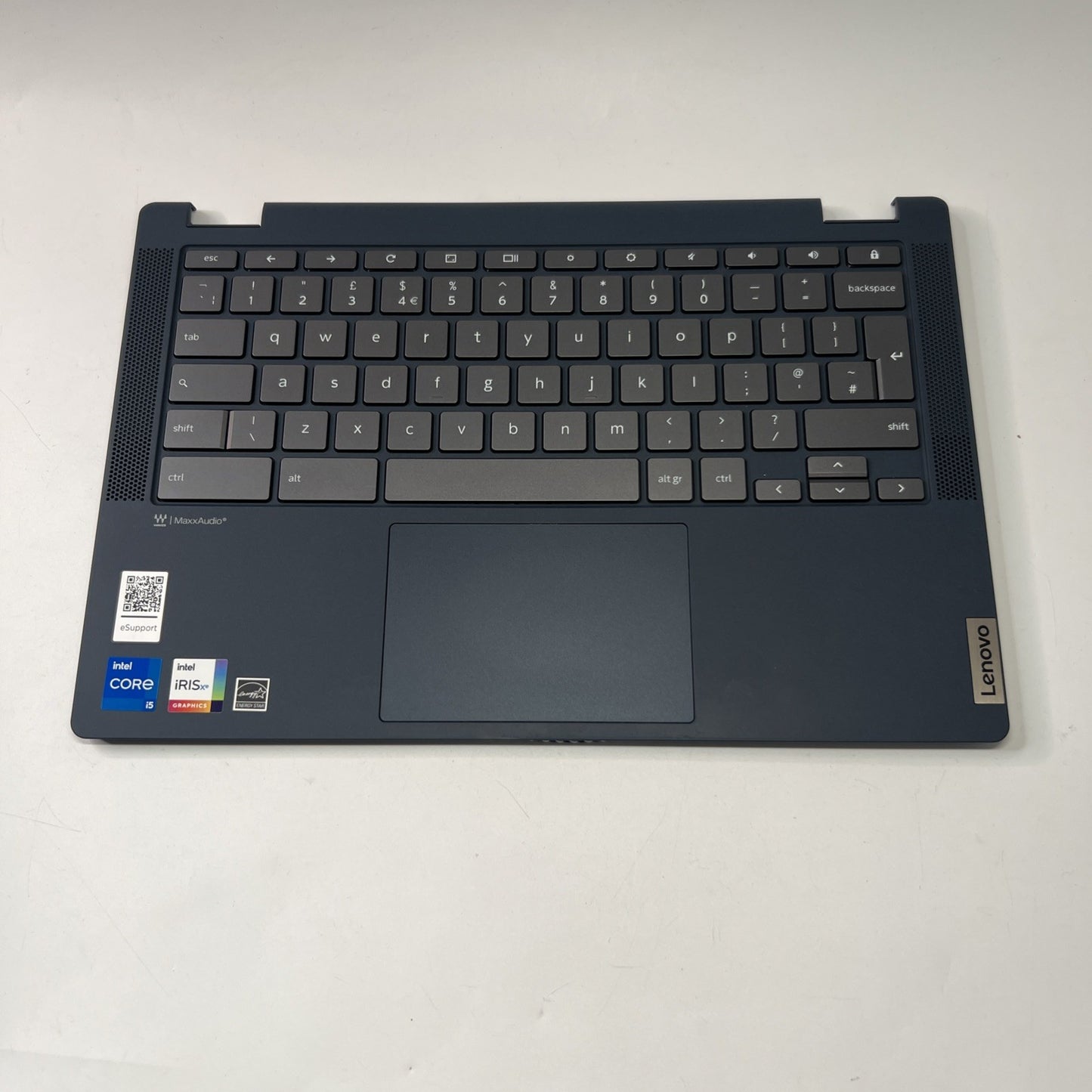 Lenovo IdeaPad Flex 5 Chrome Book 13ITL6 Complete Palmrest Assembly UK Keyboard