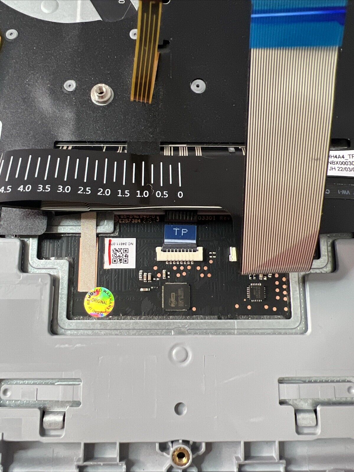 Acer Aspire 5 A514-55 Complete Palmrest Assembly UK Keyboard Touchpad Speakers