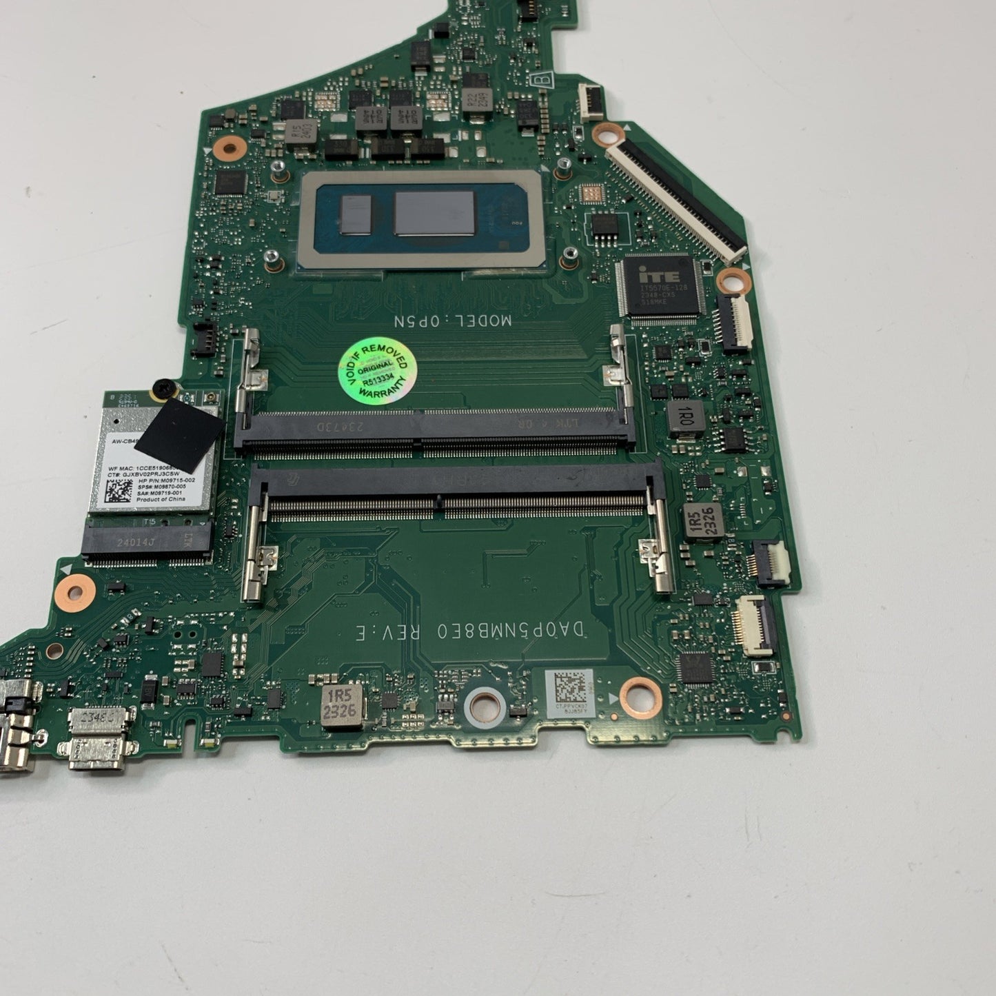 Genuine HP 15S-FQ Motherboard Main Board Intel Core i5-1235U DA0P5HMB8E0 REV: E
