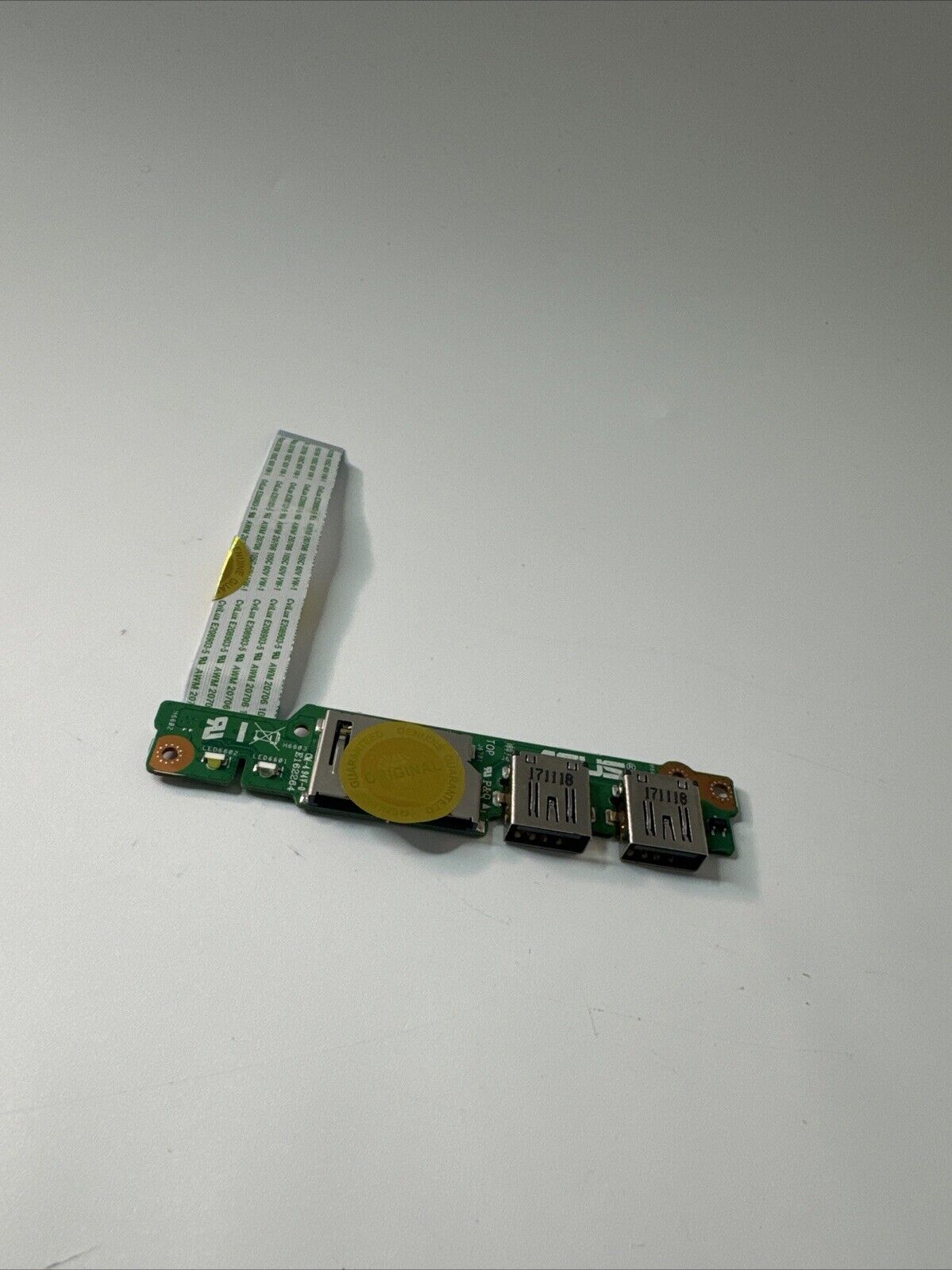 ASUS UX410U card reader USB port board and cable 60NB0CL0-IO1020 & Connector