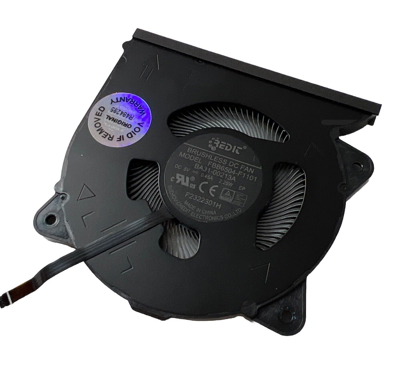 Samsung Galaxy Book3 360 NP960XFG CPU Cooling Fan BA31-00213A