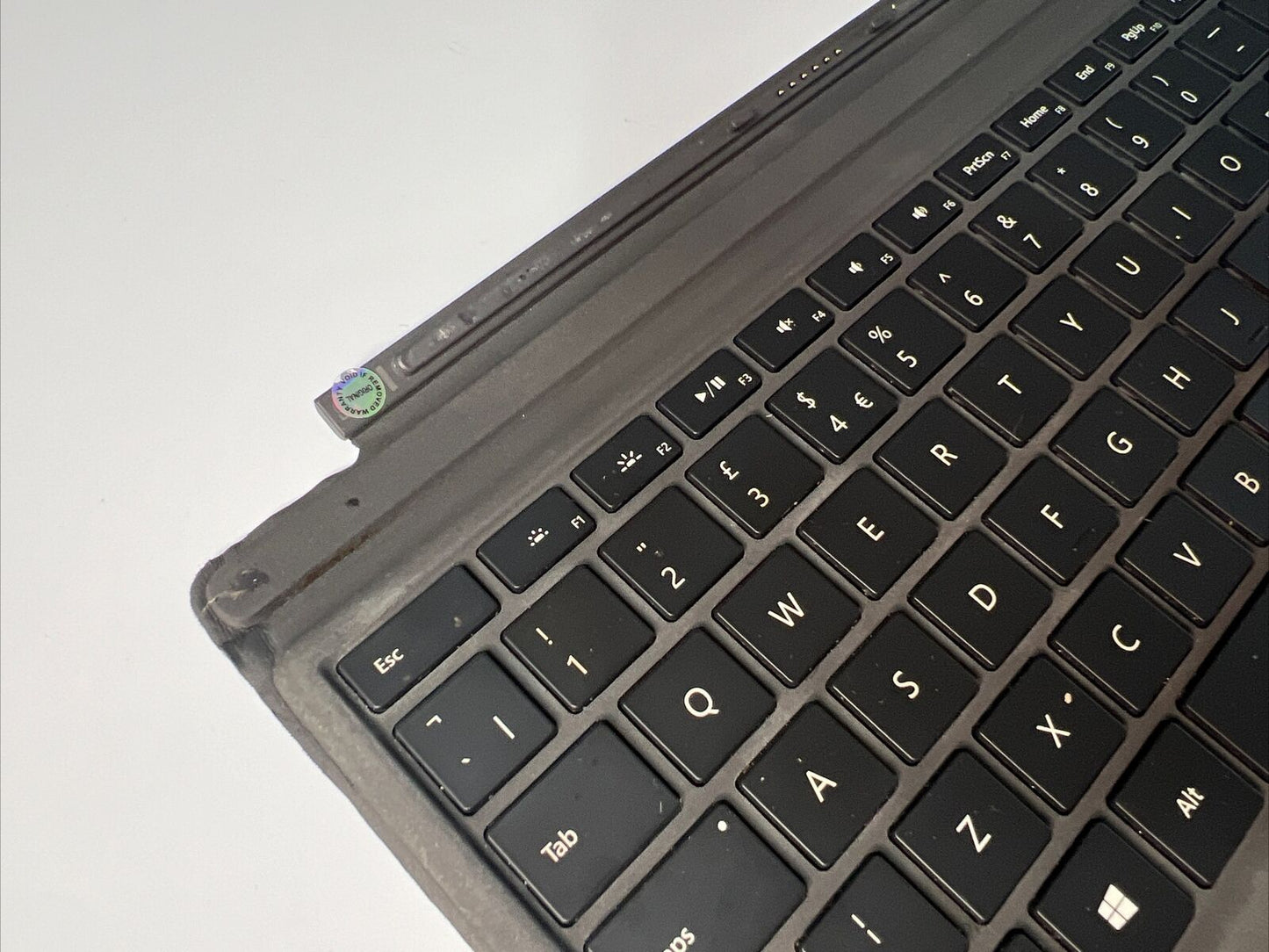 Microsoft Surface Pro 4 Cover Keyboard Dock Black Grey