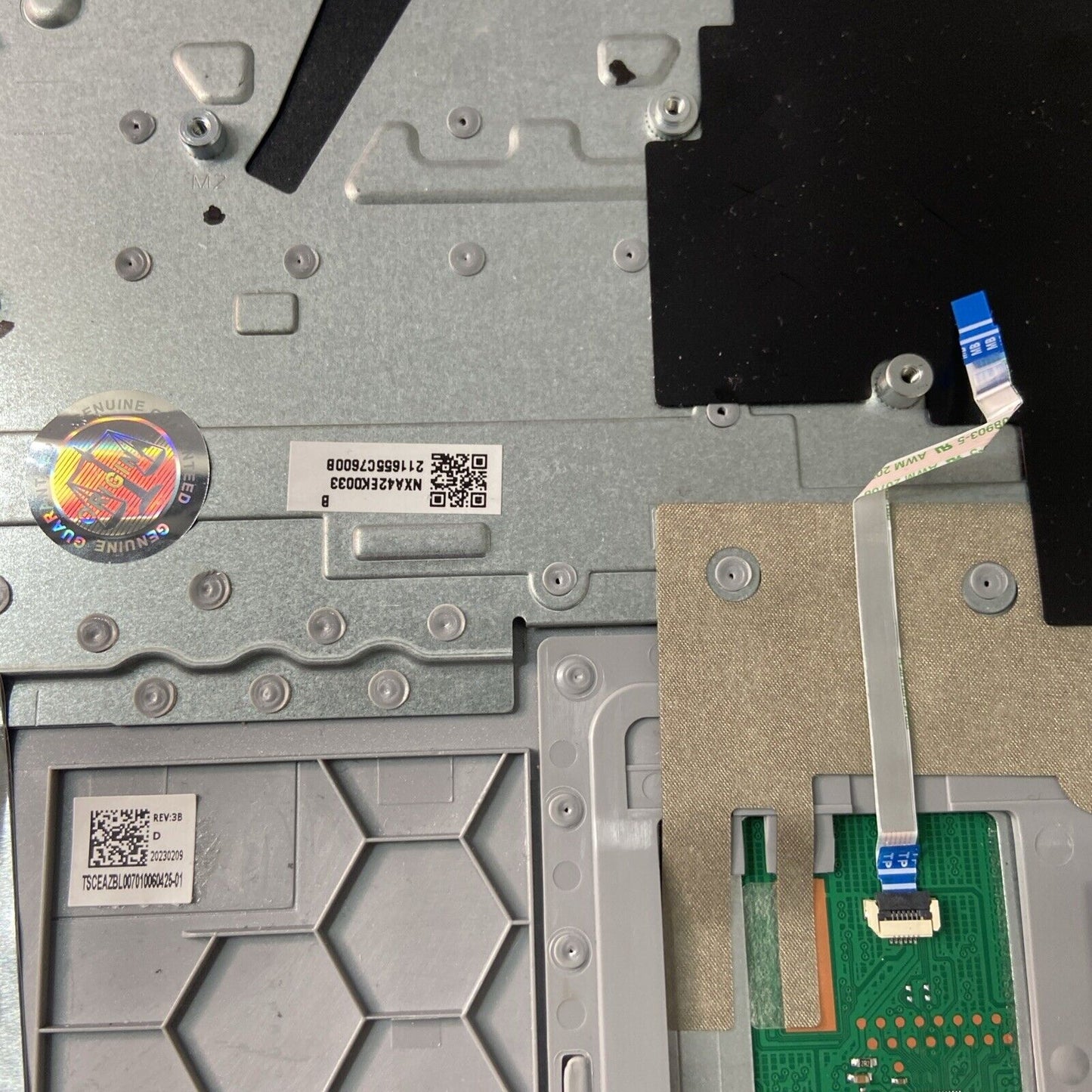 Acer Chromebook CP514-1H Palmrest UK Backlit Keyboard EAZBL007010