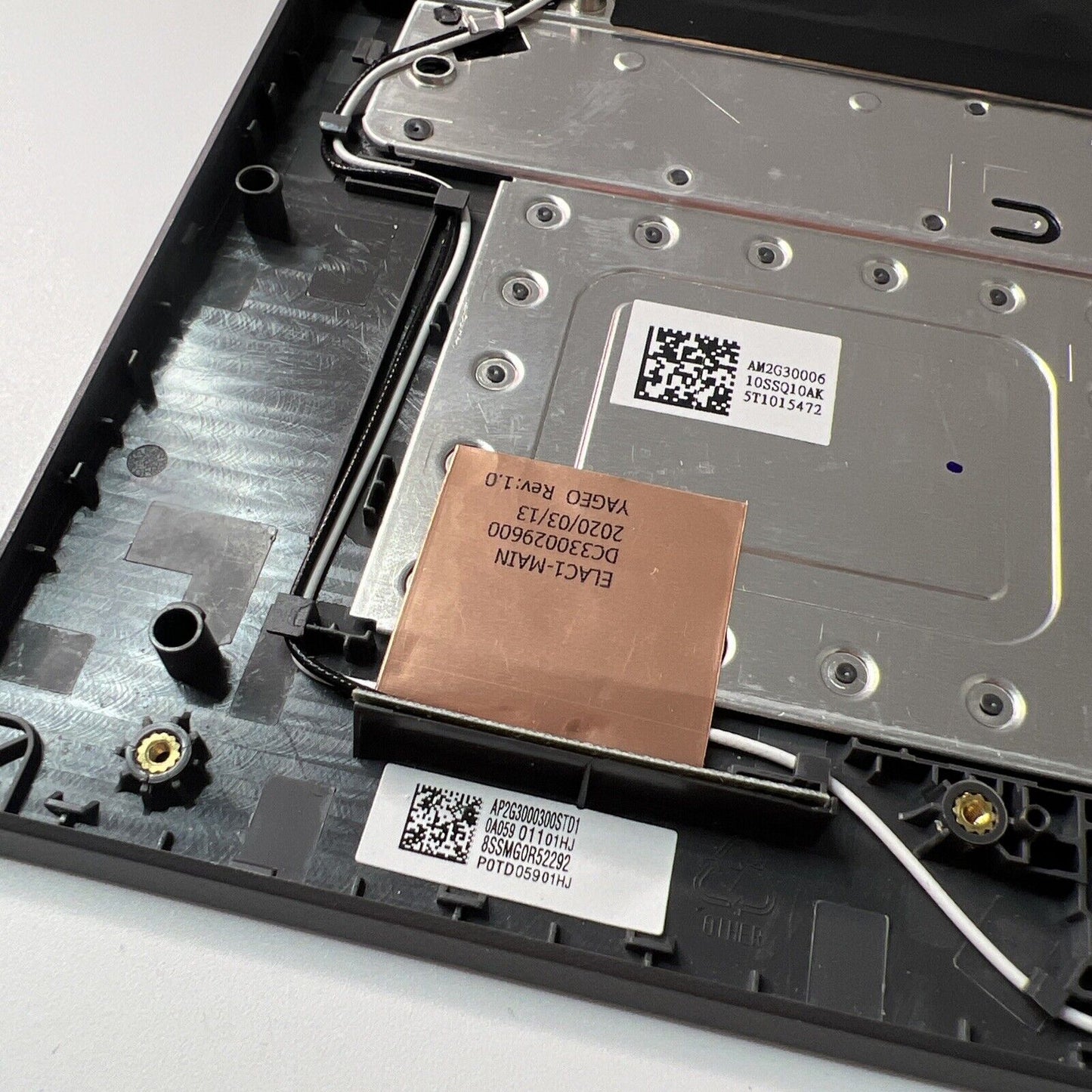 Lenovo 14e Chromebook Complete Palmrest Assembly UK Keyboard Touchpad S145-14AST
