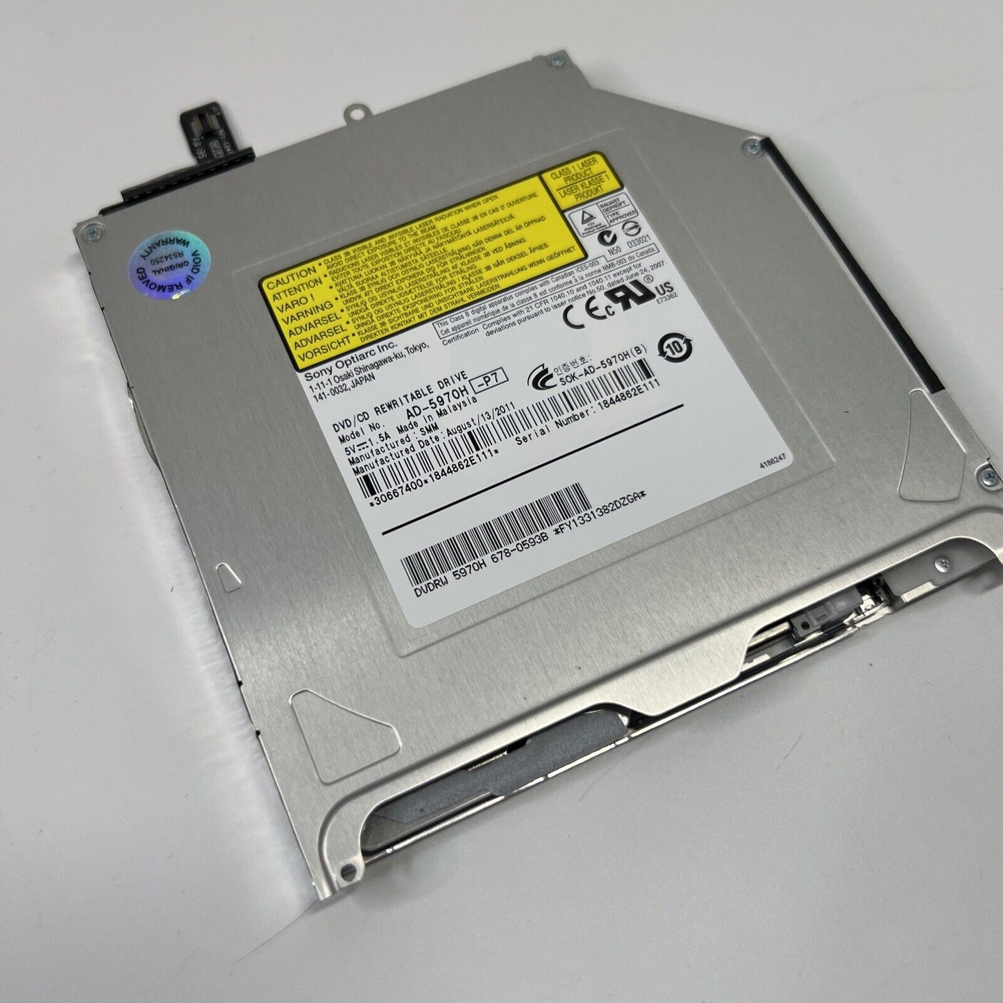AD-5970H APPLE MACBOOK PRO A1278 13.3” LATE 2011 DVD Drive Writer