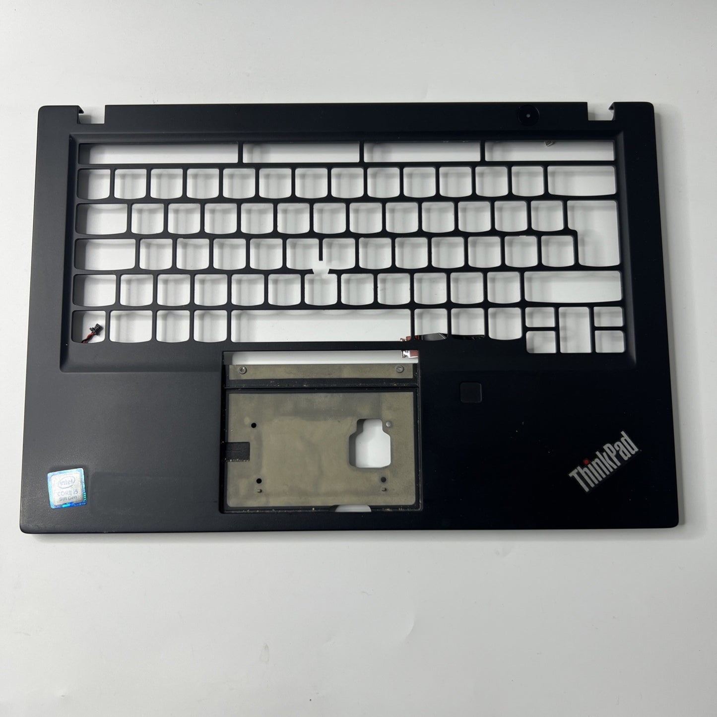 Genuine Lenovo T490s Palmrest Assembly UK Keyboard Black AM1BR000500