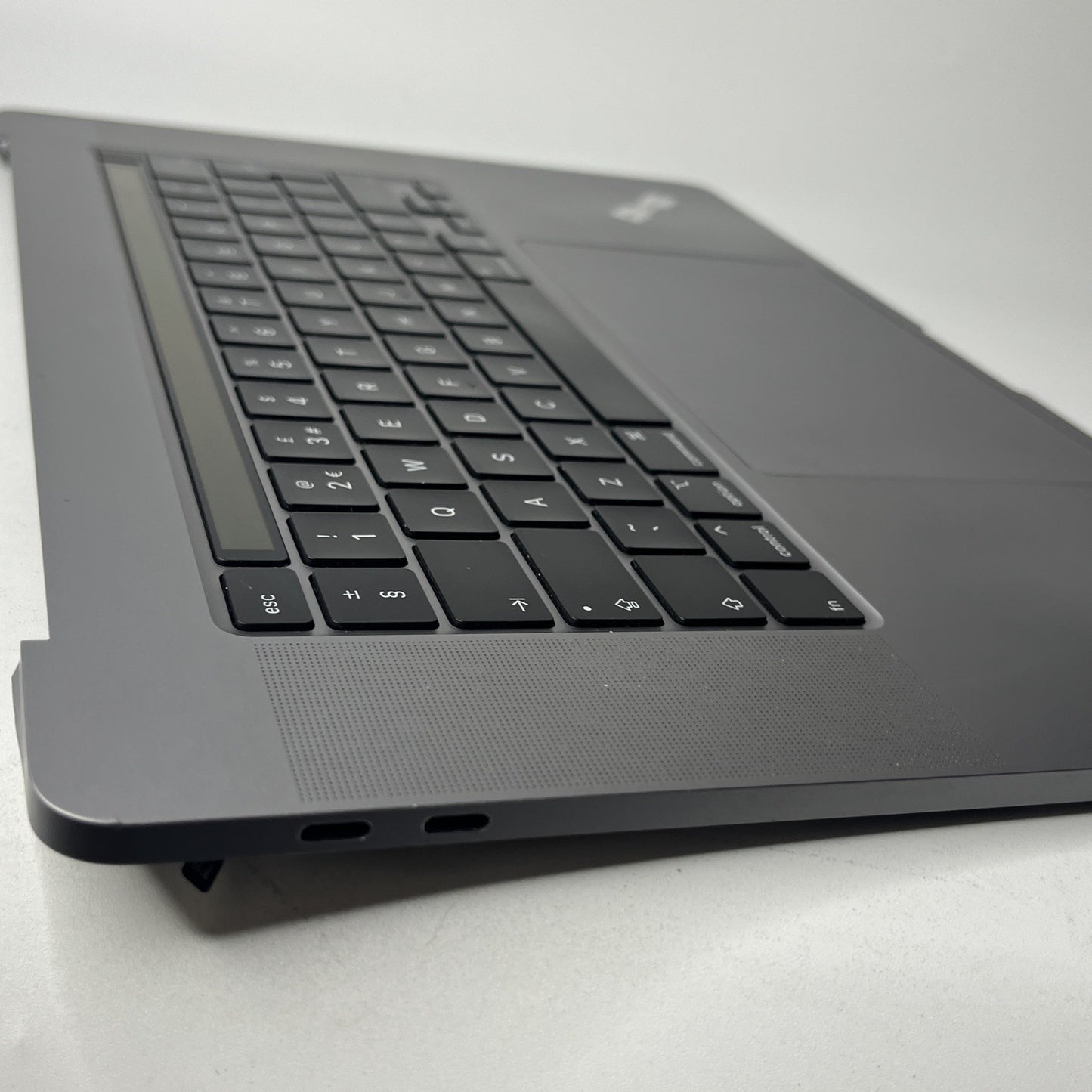 Genuine MacBook Pro16" A2141-2019 Palmrest keyboard Trackpad. Bit Crack At Side