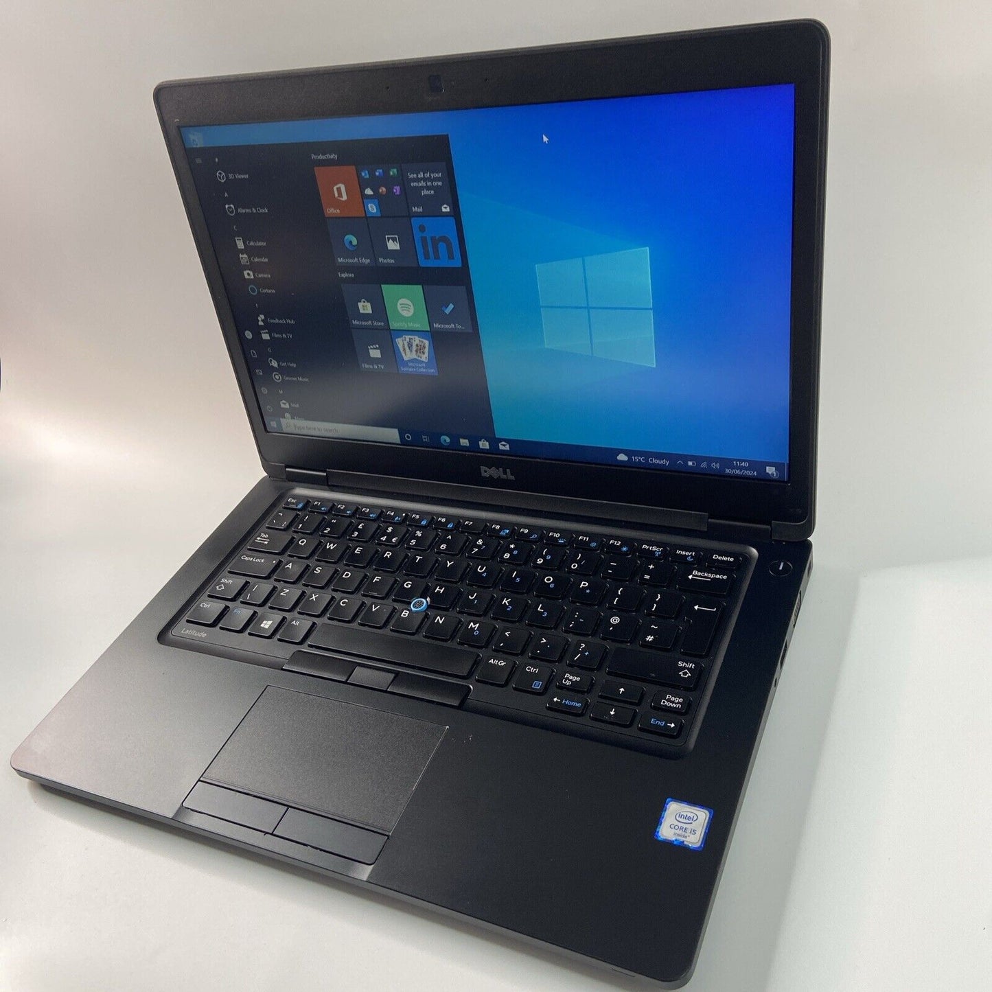 Dell Latitude 5480 Core i5-7th Gen 16GB 256GB SSD 14" FHD Win 10 pro Laptop
