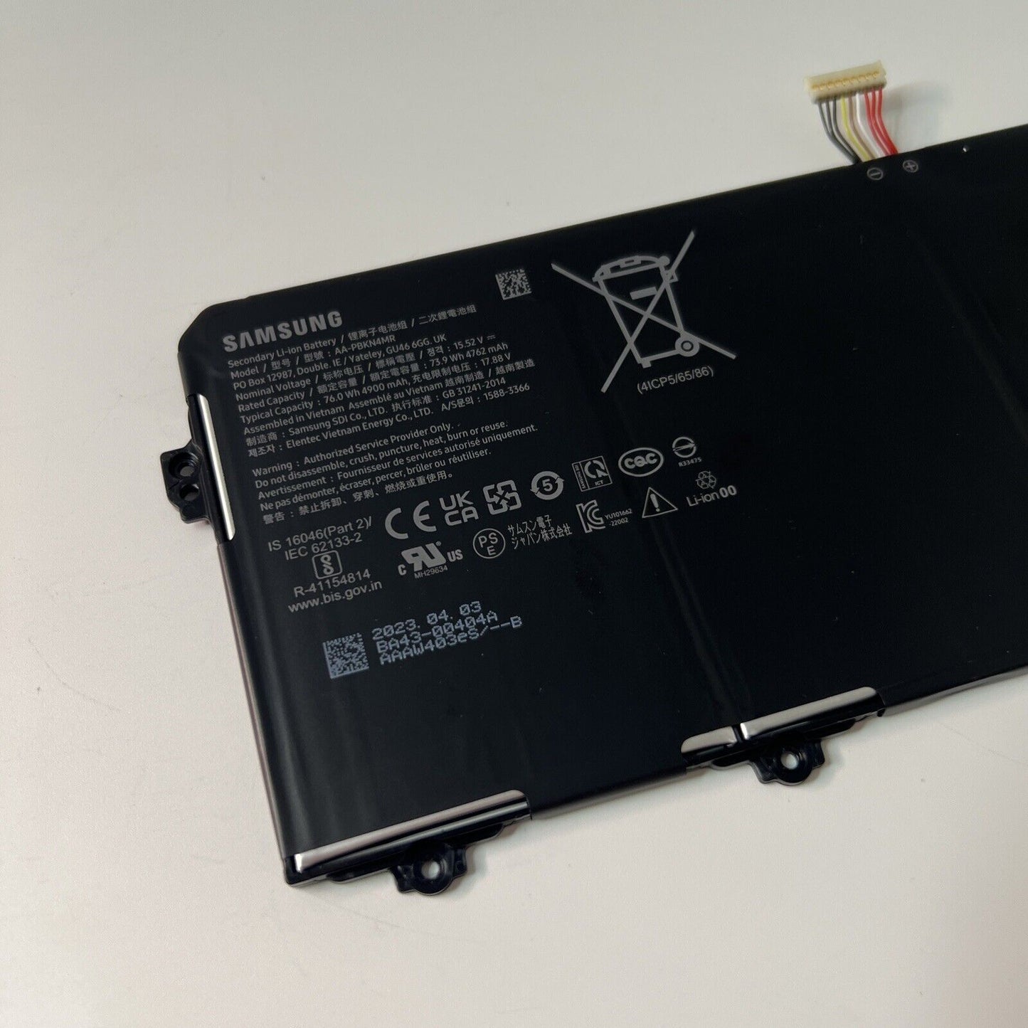 GENUINE Samsung Galaxy Book3 PRO NP960XFG NP965QFG AA-PBKN4MR Laptop Battery