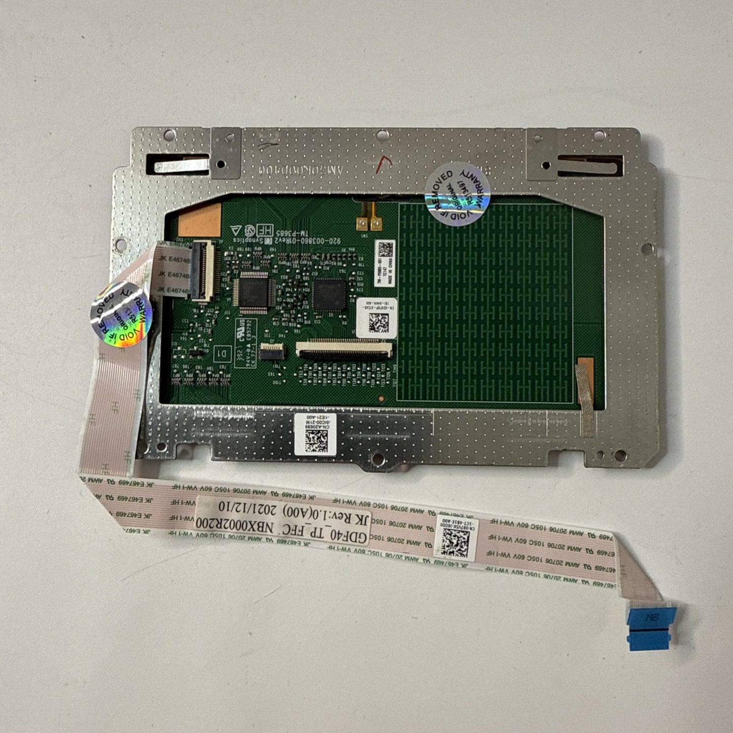 Genuine Dell Latitude 5420 5430 Touchpad and Cable PN/0GN7XP + Screws