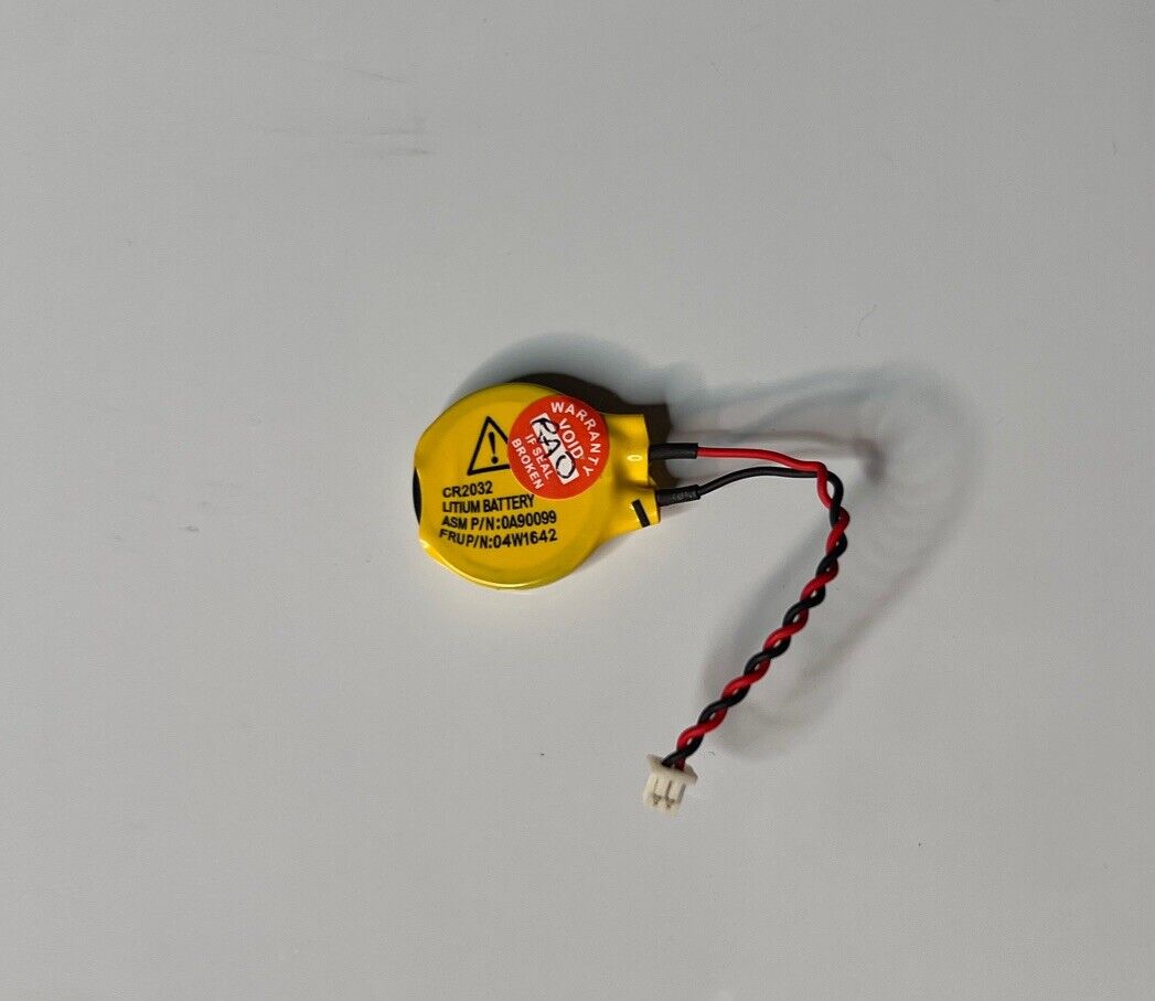 GENUINE Lenovo Thinkpad T460s Laptop Cmos Bios Pram RTC Clock Battery 04W1642