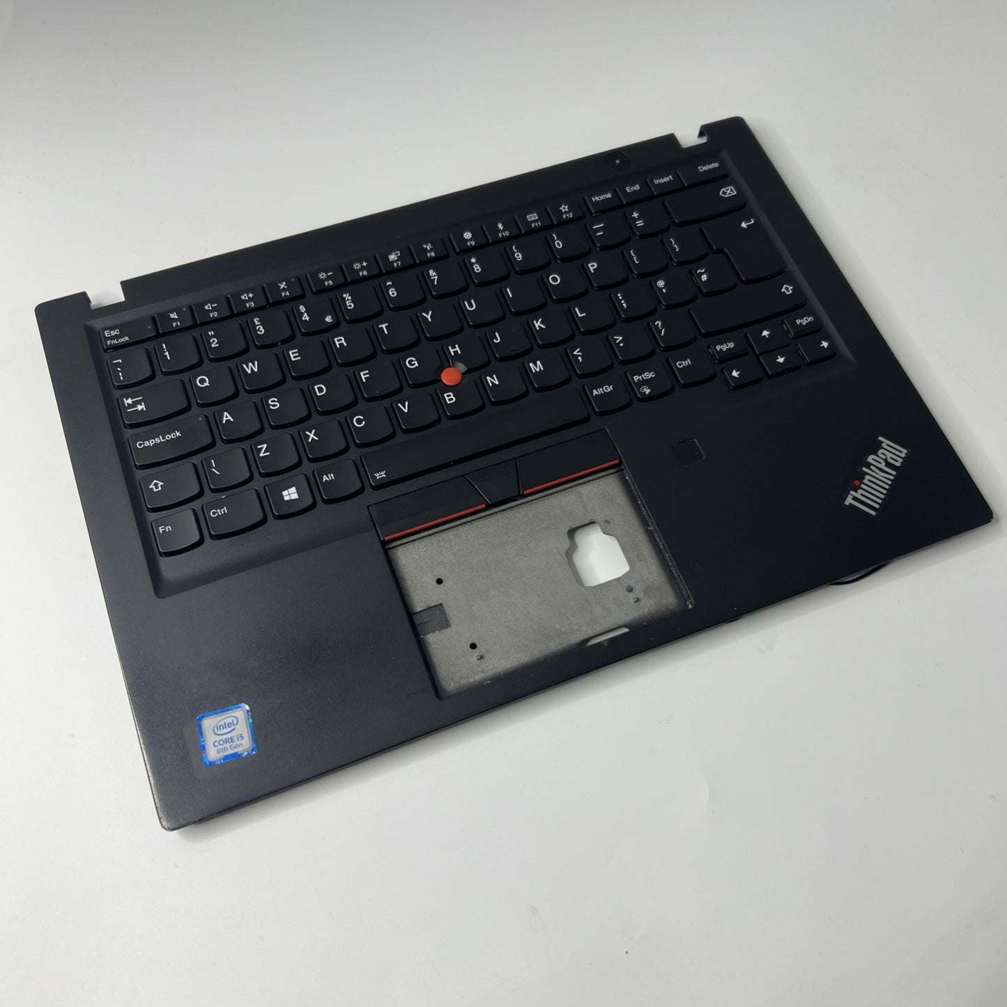Genuine Lenovo T490s Palmrest Assembly UK Keyboard Black AM1BR000500 Read Desc
