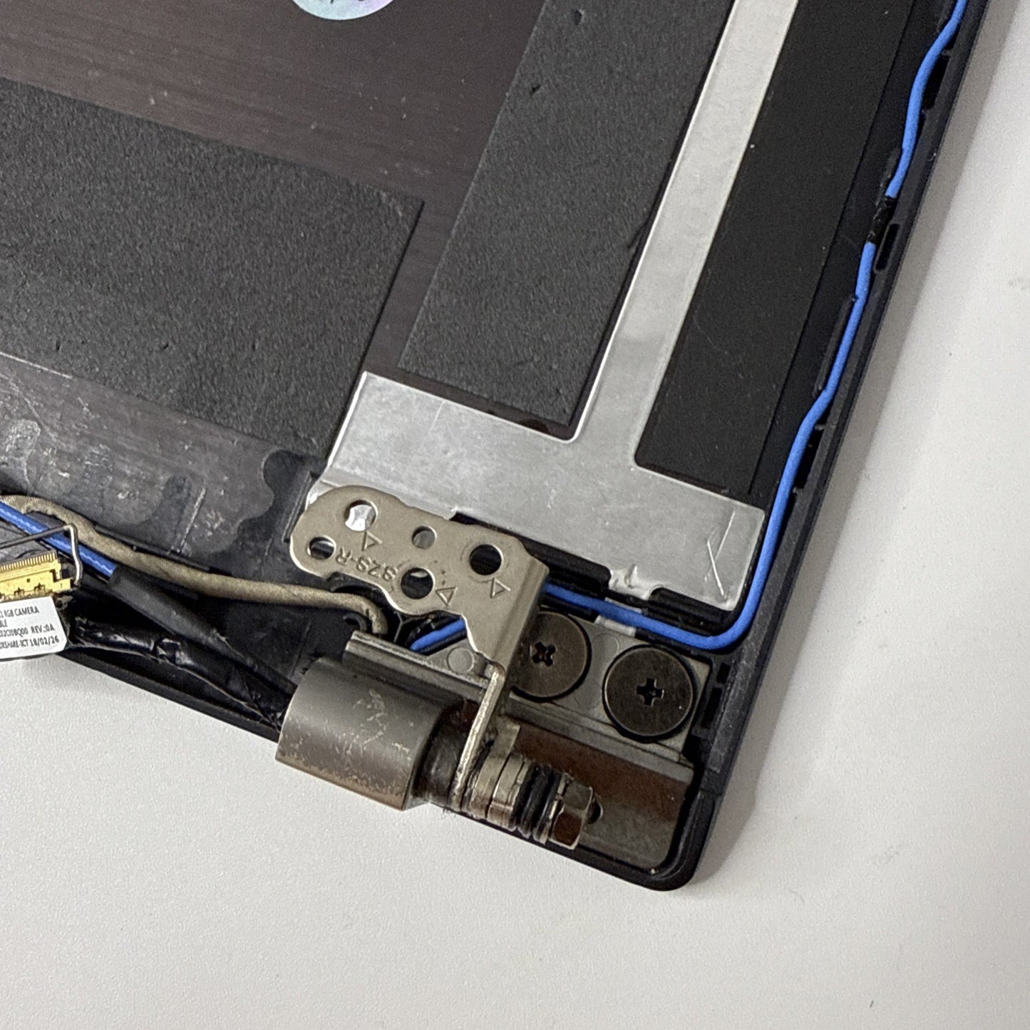 Lenovo ThinkPad T480s Series AQ16Q000600 Top Lid Cover, Cables, Hinges