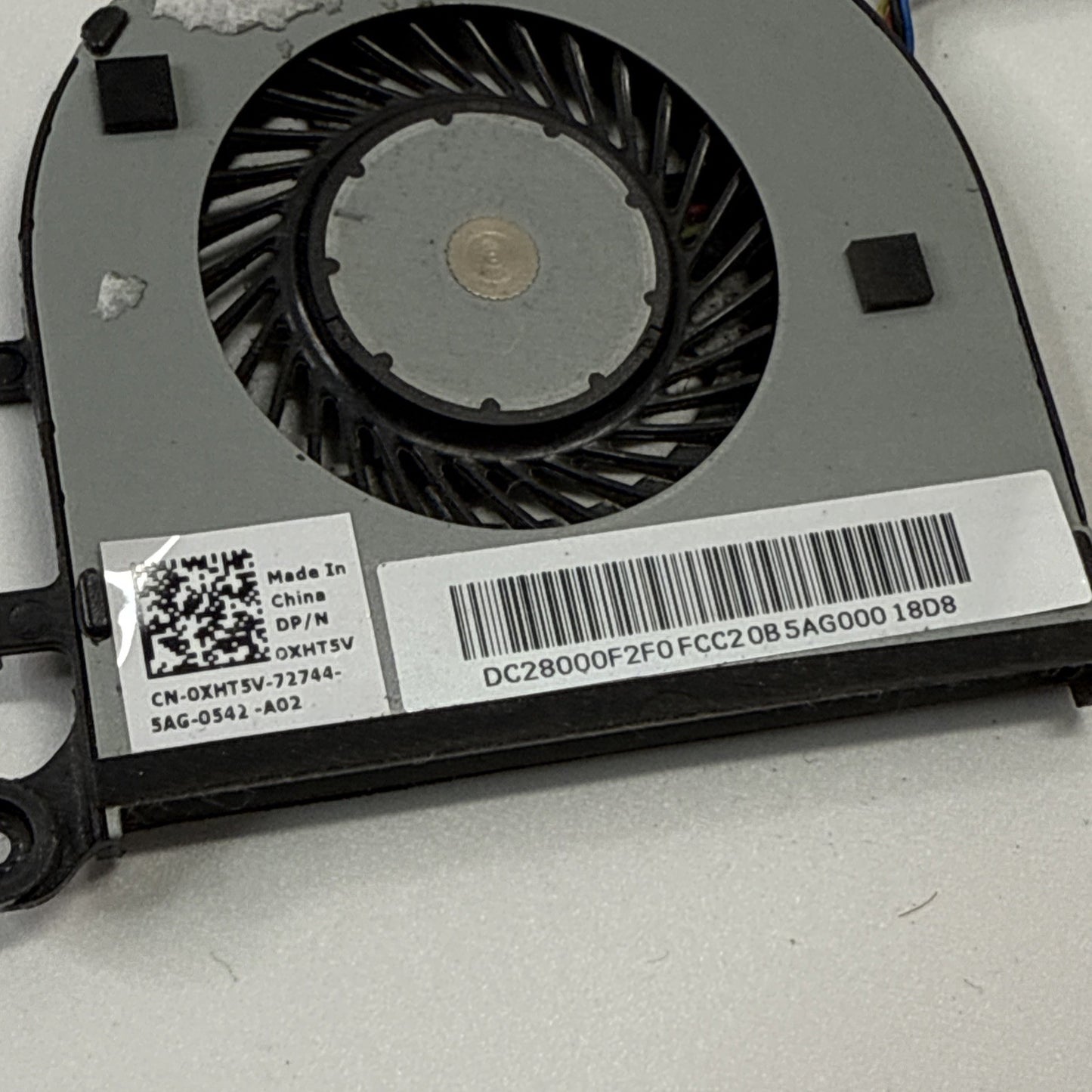 Dell XPS 13 9343 9350 9360 Laptop CPU Cooling Fan DFS150505000T 0XHT5V