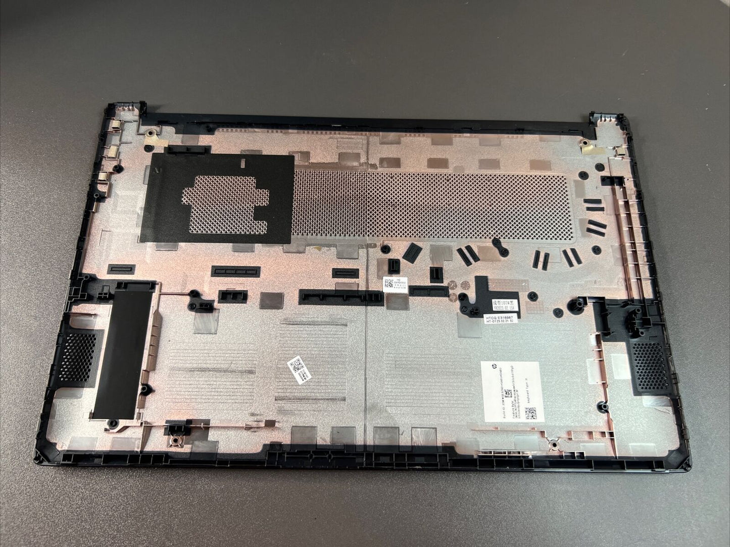 hp laptop 15-fd0520sa bottom base Chassis Cover Black