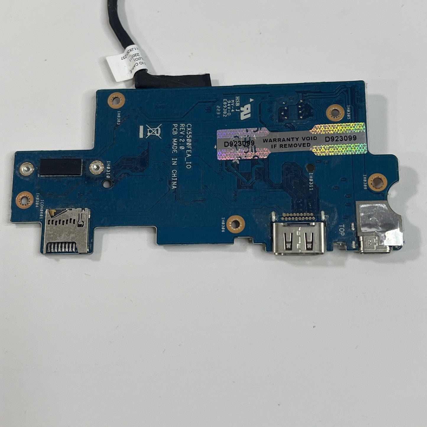 Genuine Asus Chromebook Flip CM5500FD I/O USB Board P/N: 69N1CDD1A01