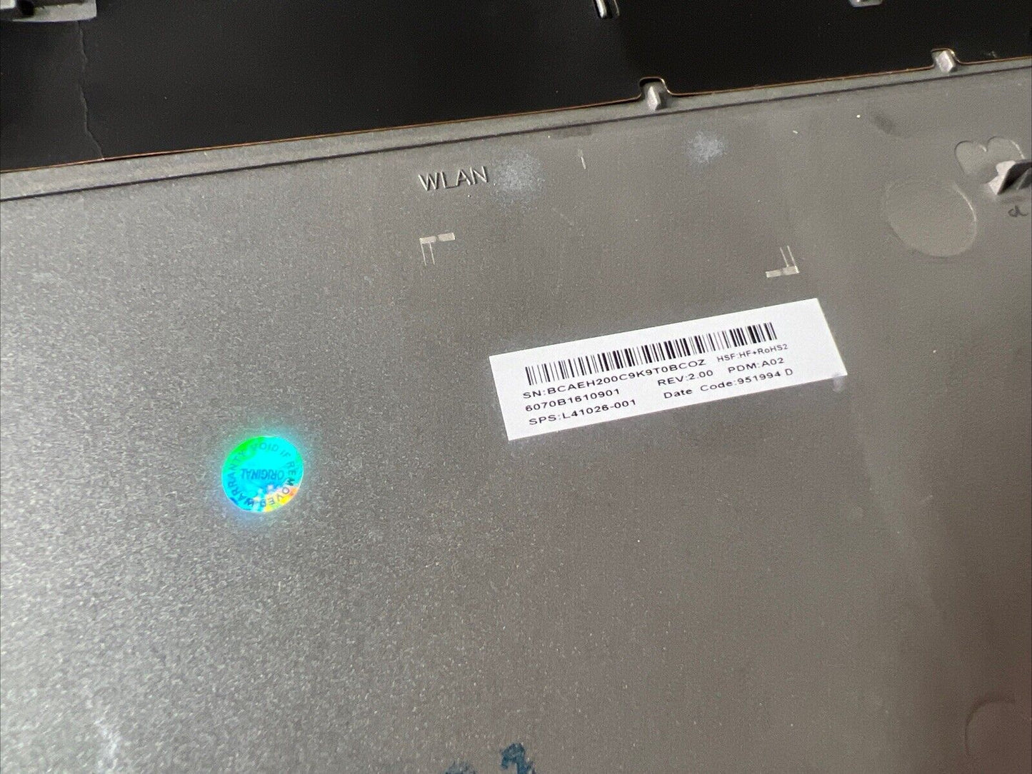 HP Elitebook x360 1040 G6 Bottom Base Cover Silver L41026-001