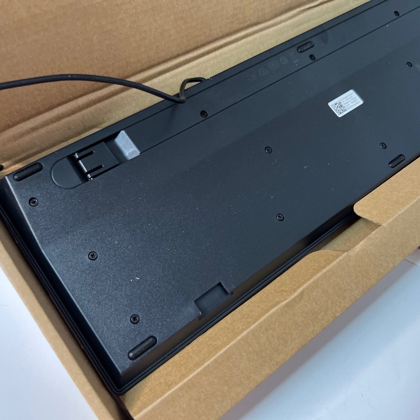 Dell Keyboard UK Layout USB-Wired Black 0RX6RM KB216t Opened Never Used