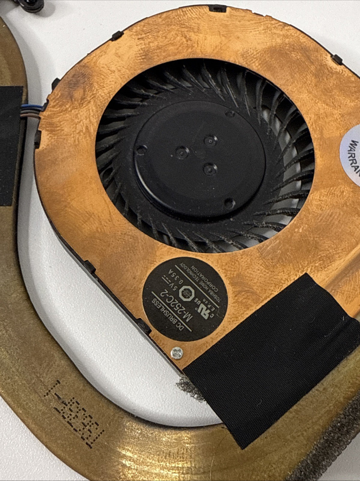 Lenovo Thinkpad T460s Laptop CPU Heatsink & Fan. FRU P/N: 00JT920