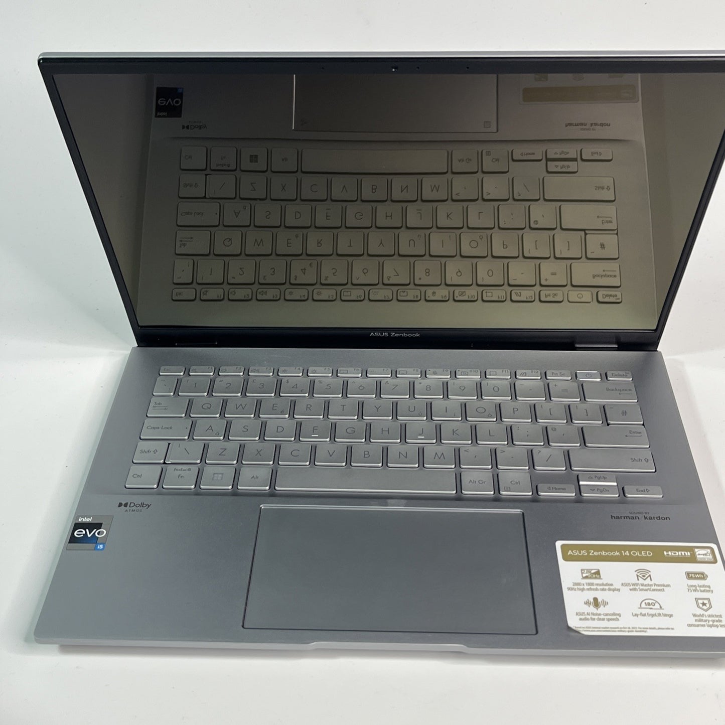 ASUS ZenBook 14 Ux3402V OLED 90Hz Laptop- i5-1340P,16GB RAM,256GB SSD,Windows 11