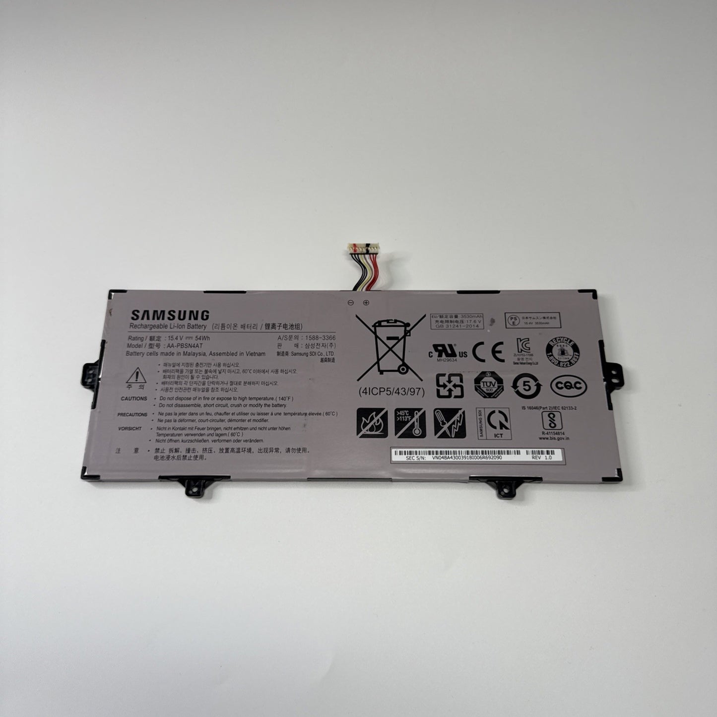Genuine Battery AA-PBSN4AT For SAMSUNG Galaxy Book NP750TDA-XD1US NP750TDA-XD2US