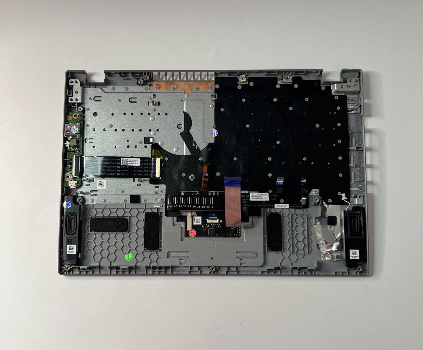 Acer Aspire 5 A514-55 Complete Palmrest Assembly UK Keyboard Touchpad Speakers