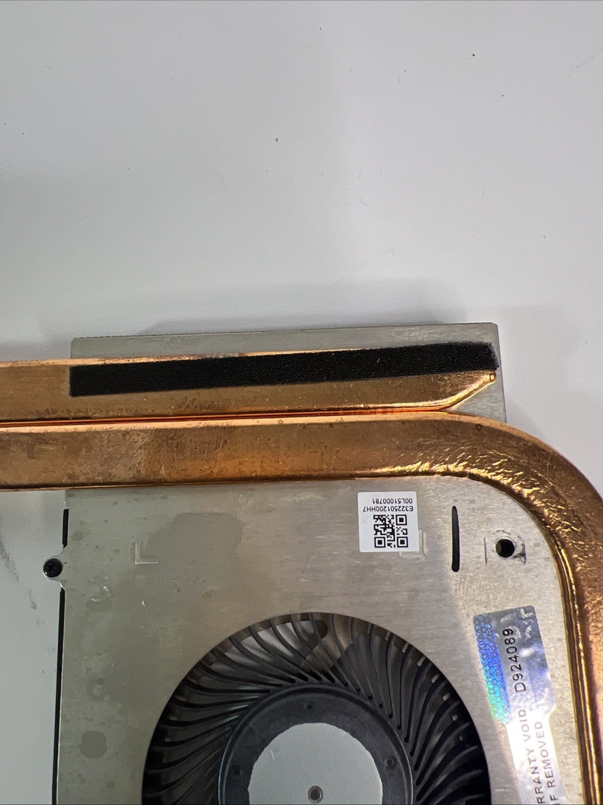 MSI Katana GF76 12UE Complete Cooling Assembly – Heatsink + Fans – Genuine OEM