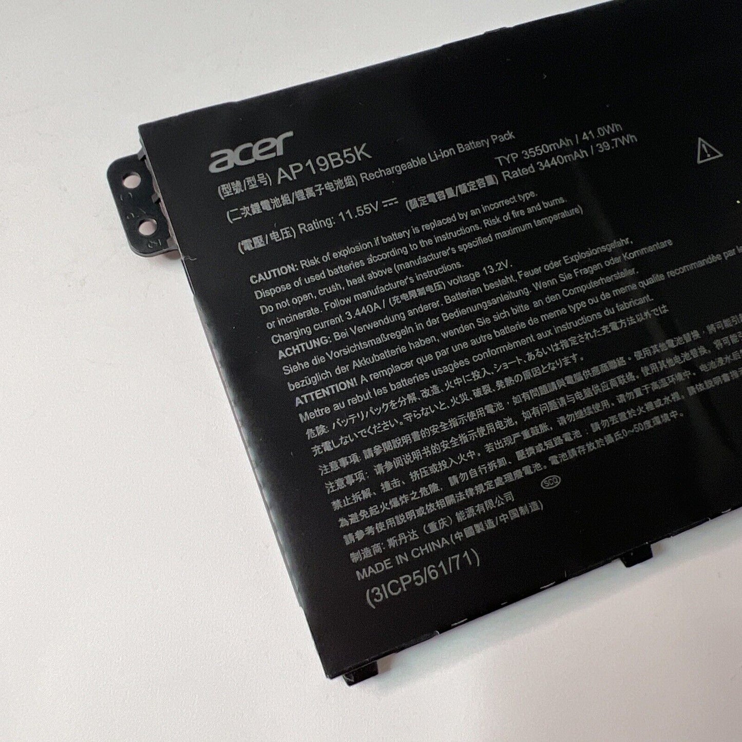 AP19B5K Acer Aspire 1 A115-32 N20C5 Laptop Battery Genuine (GOOD HEALTH)