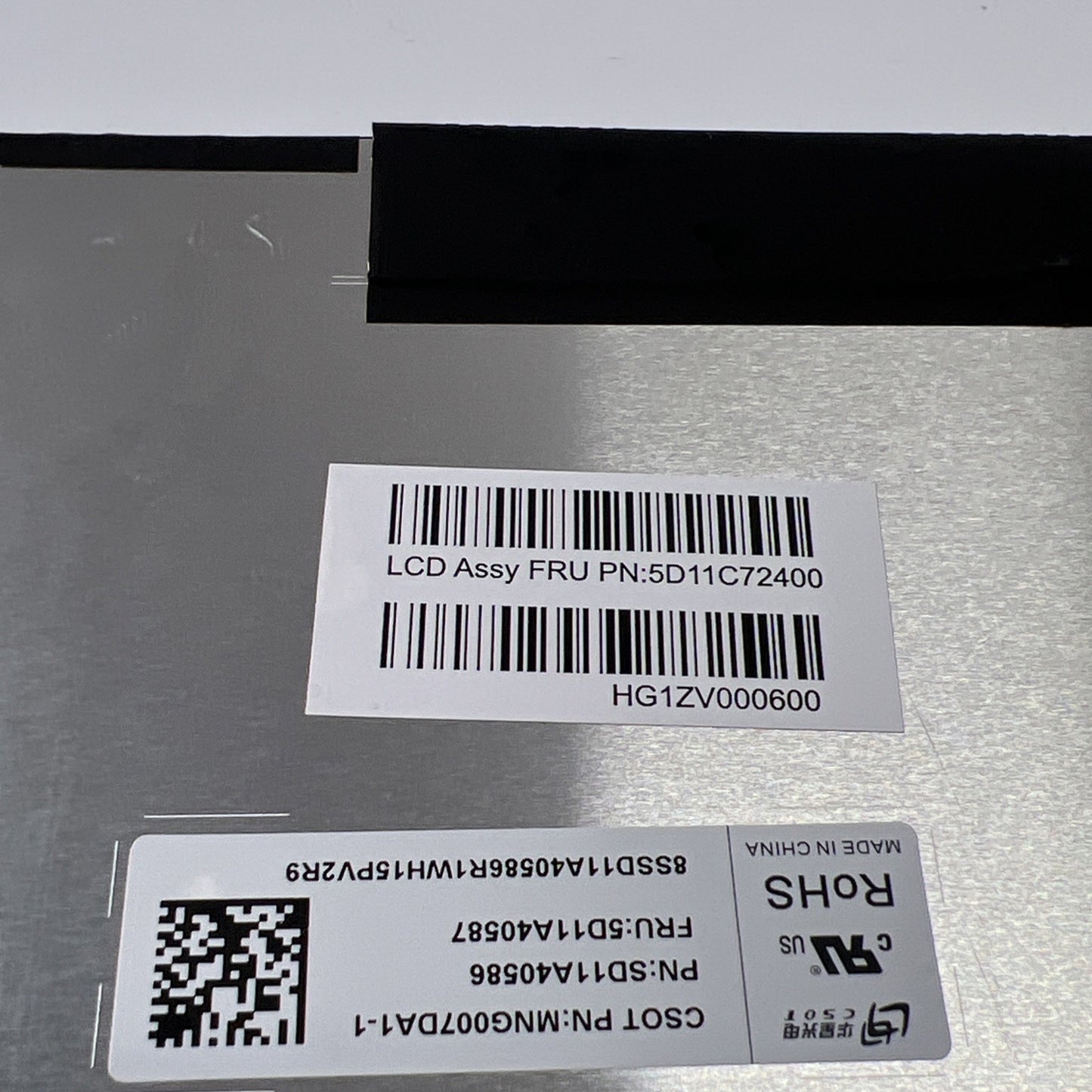 Lenovo Legion 7-16ACHg6 LCD Screen Display Panel 16" PN: 5D11C72400
