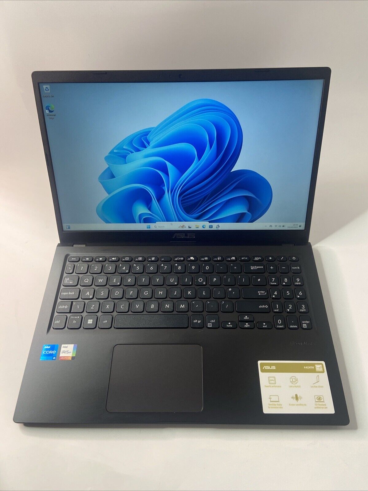 ASUS VivoBook 15 X1500EA 15.6" Intel Core i5-1135G7 8GB RAM 256GB SSD Windows 11