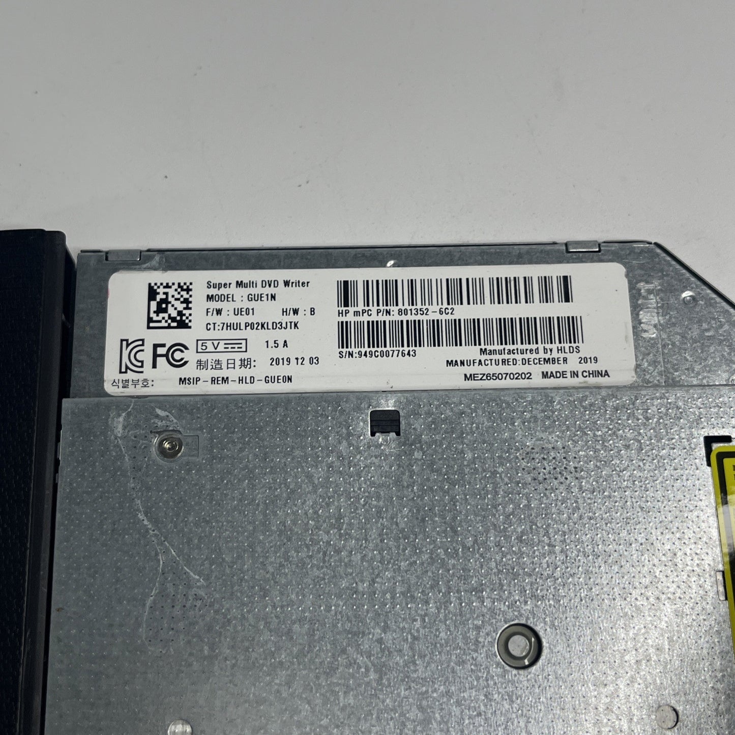 Genuine HP 17 -Ca0010NA GUE1N Super Multi DVD Writer 801352-6C2 DVD