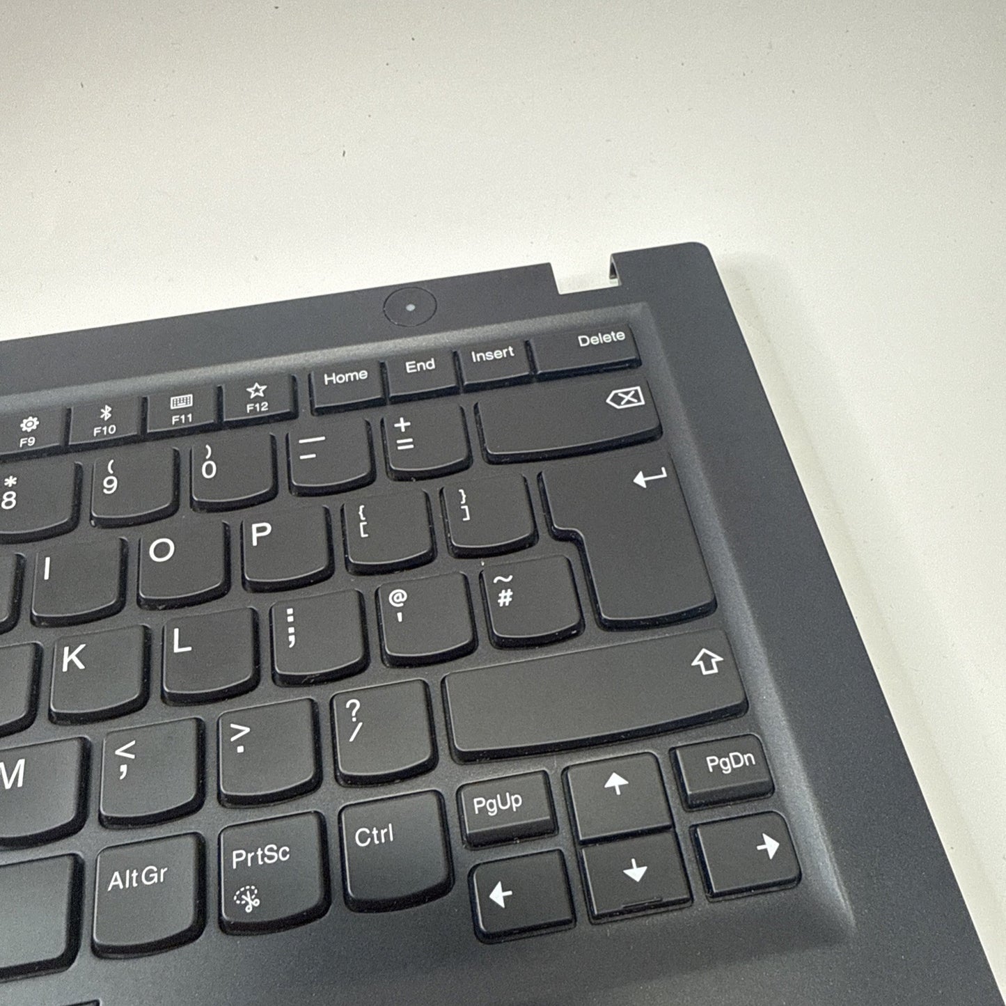 Genuine Lenovo T490s Palmrest Assembly UK Keyboard Black AM1BR000500