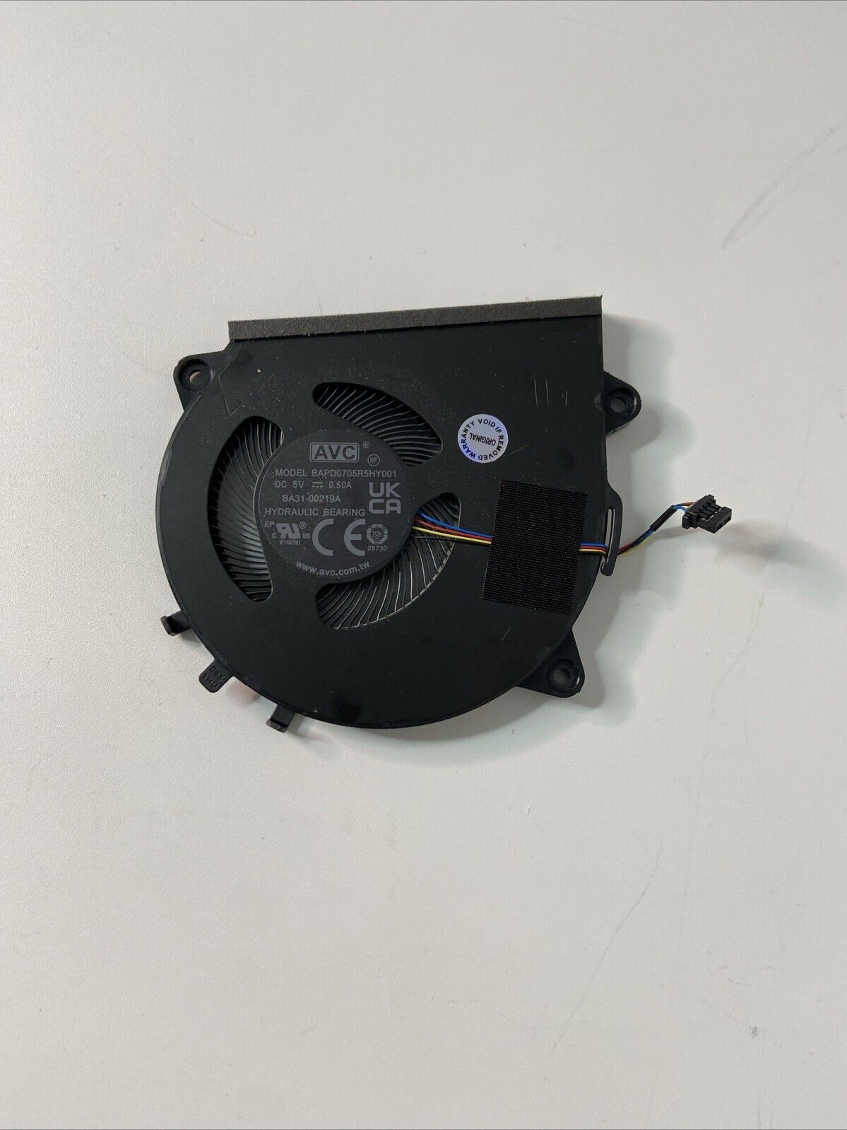 Samsung Galaxy Book3 360 NP750QFG CPU Cooling Fan BA31-00219A