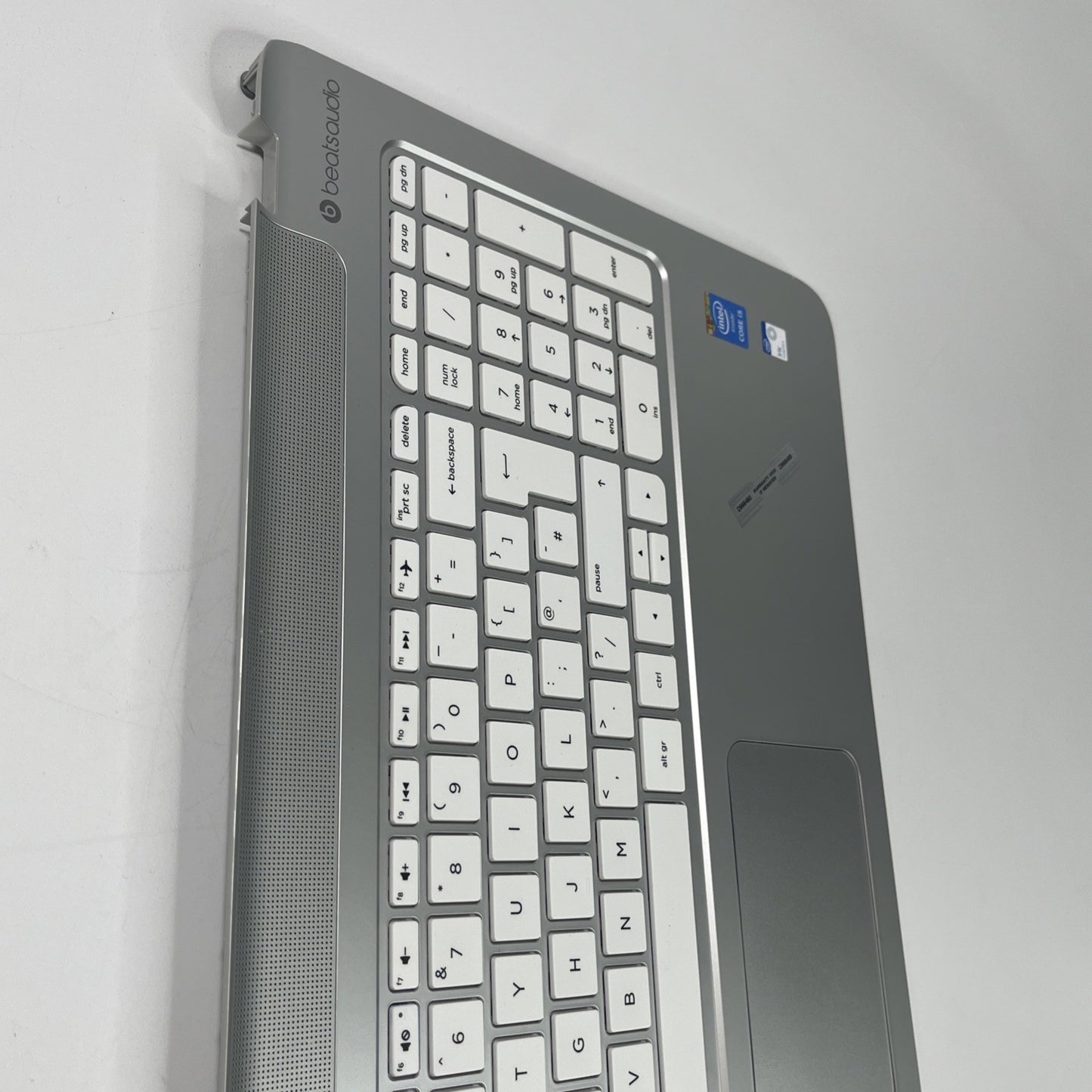 Genuine Silver Hp Pavilion 15-P189SA Palmrest ,keyboard& Touchpad EAY1400304042