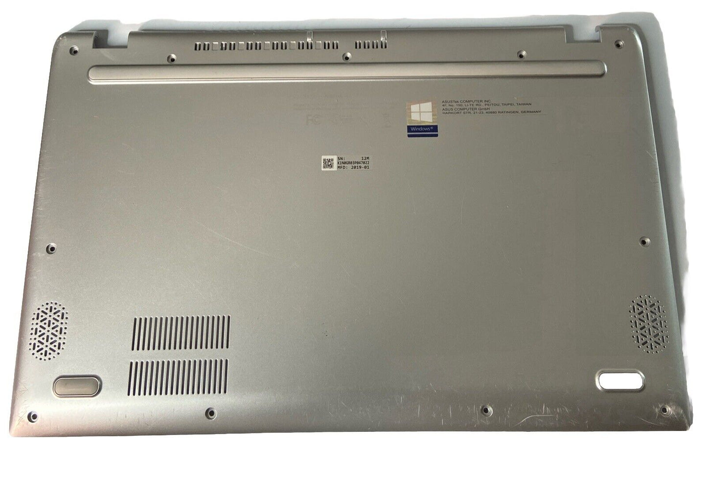 ASUS Vivobook X420U X420F Laptop BottomBase Cover Silver 13NB0K00P01017