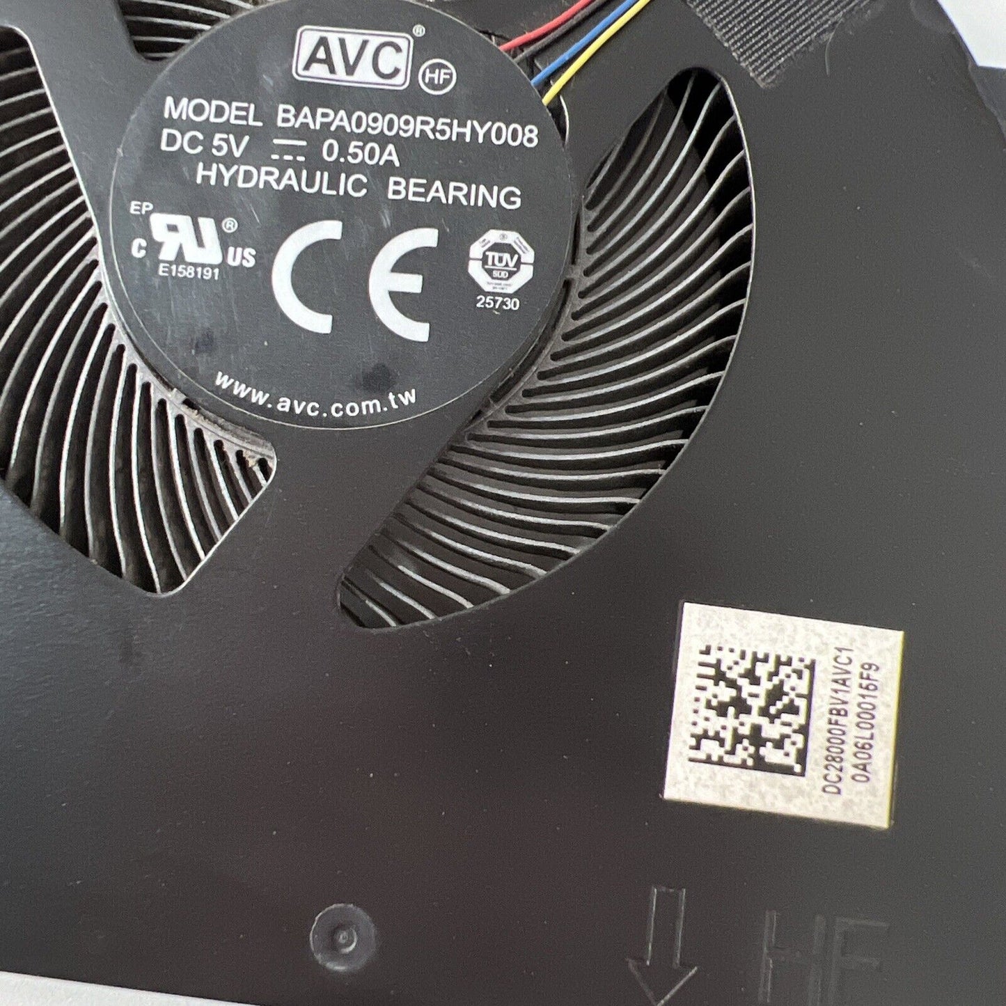 Lenovo Legion 5 15IMH05A CPU Cooling Fans DC2800FAV0AVC1 DC2800FBV1AVC1