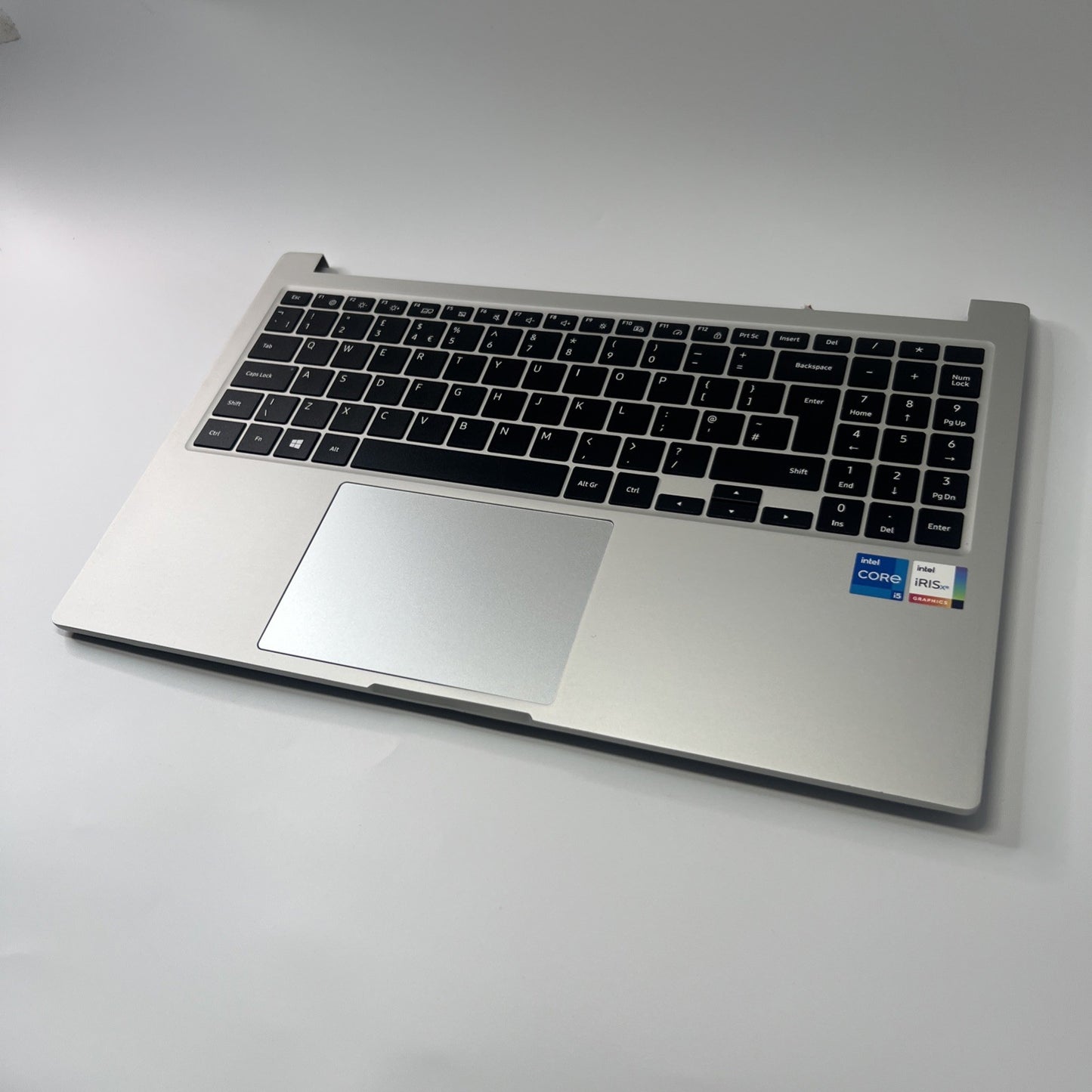 Samsung Galaxy Book NP750XDA Palmrest UK Upper Case Silver