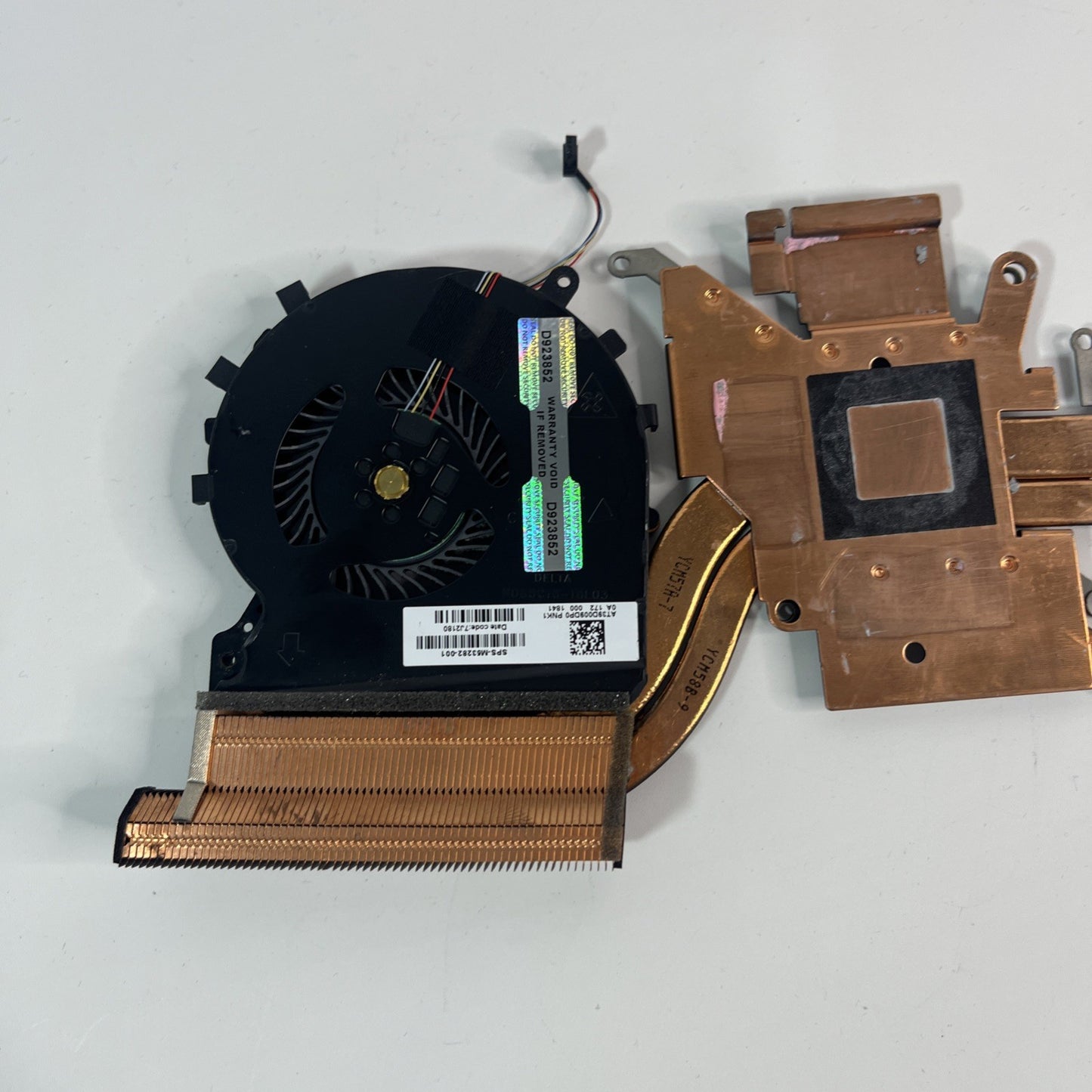 Genuine Hp Pavilion 15-dk2029na Heatsink & CPU GPU COOLING FANS AT39D09DP0