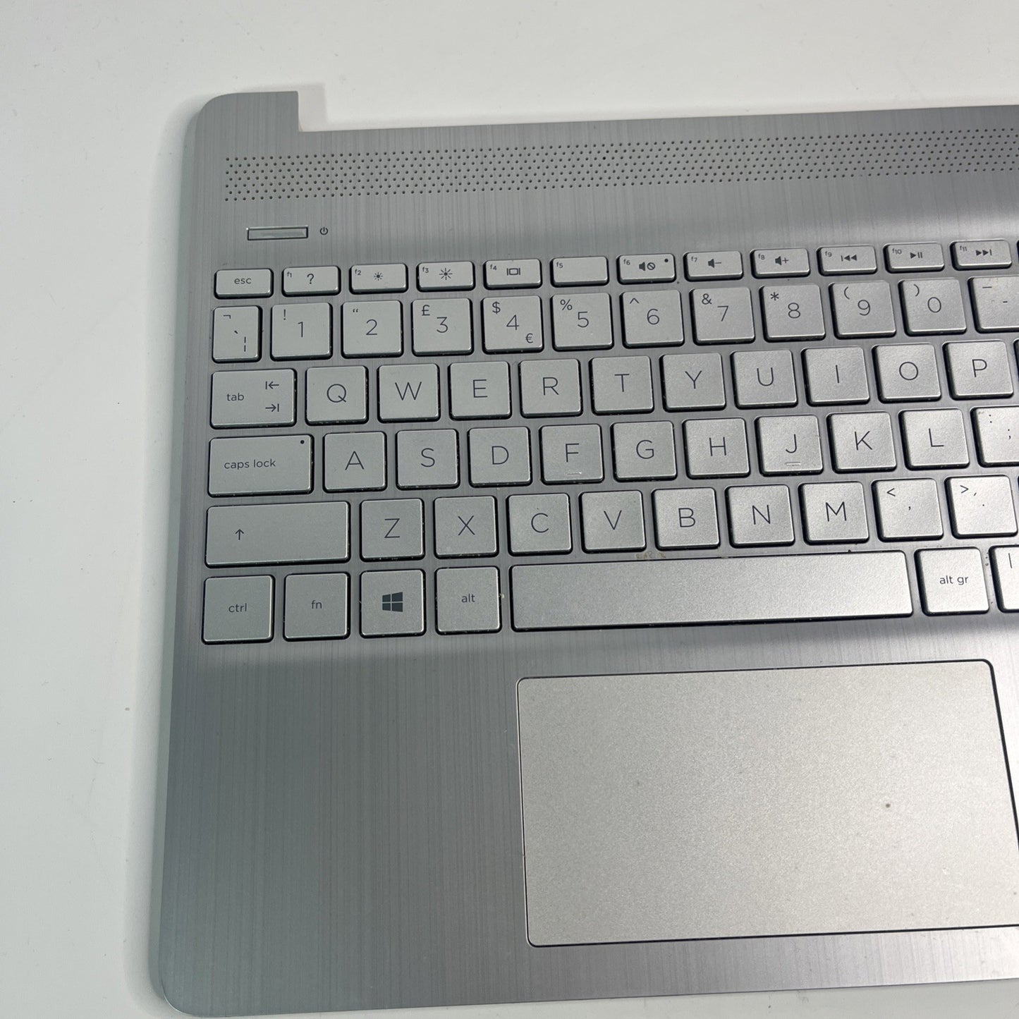 Genuine Silver HP 15s-Eq2510sa Palmrest, Keyboard, Speakers & Touchpad 4D0P5TS