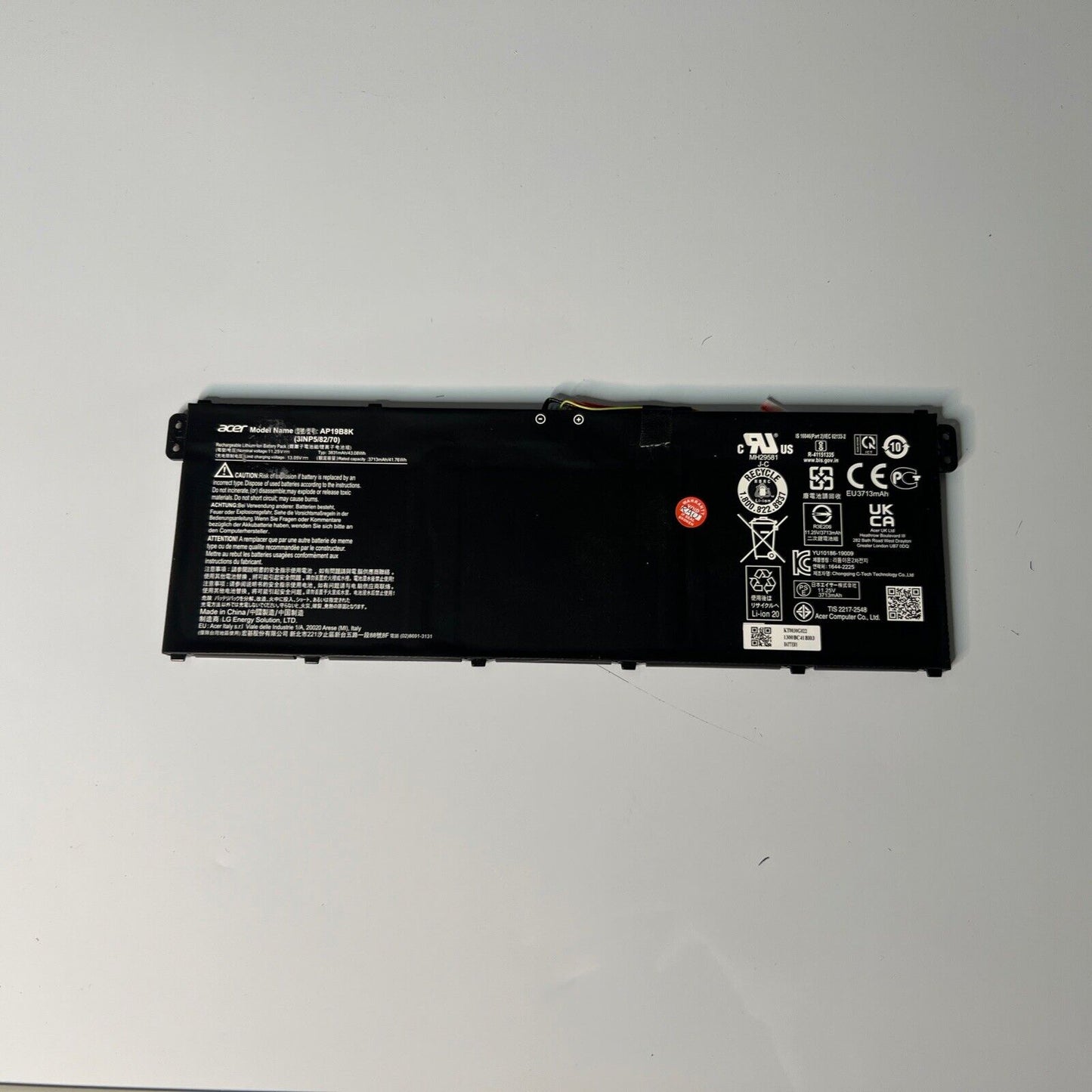 Battery AP19B8K for Acer Aspire 3 A315-23G A317-53 series 3INP5/82/70 laptop
