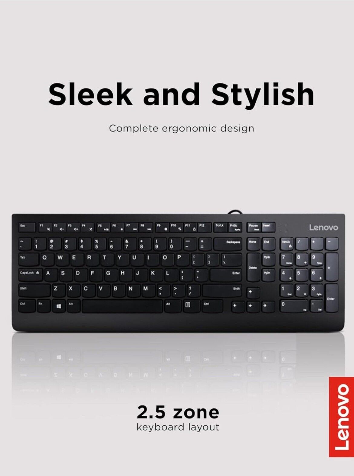 Genuine Lenovo Calliope USB keyboard 00XH633 EKB-536A