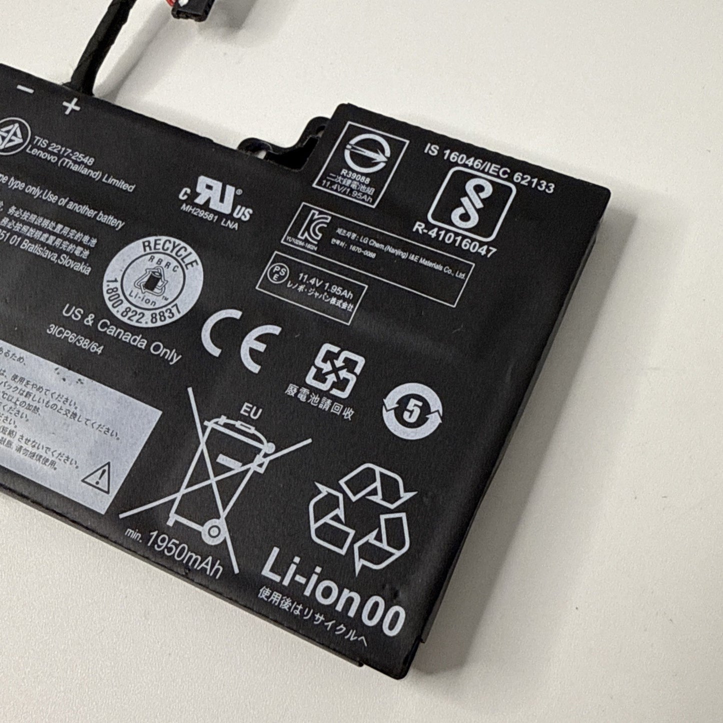 Laptop Battery Lenovo Thinkpad T470 T480 A475 A485 SB10K97577 01AV489