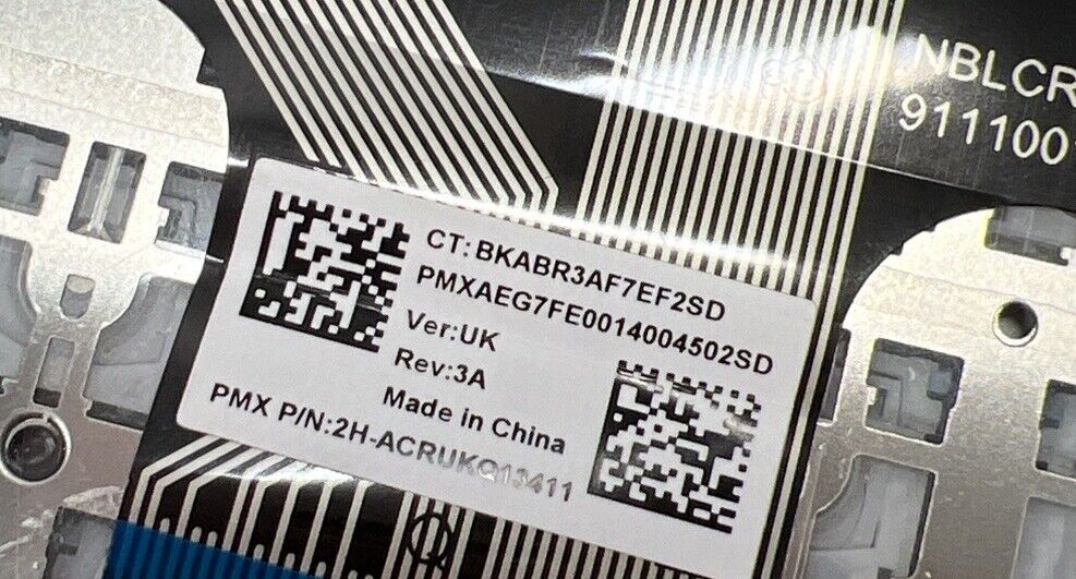 HP Pavilion 14-DV0511SA UK Keyboard Replacement Silver