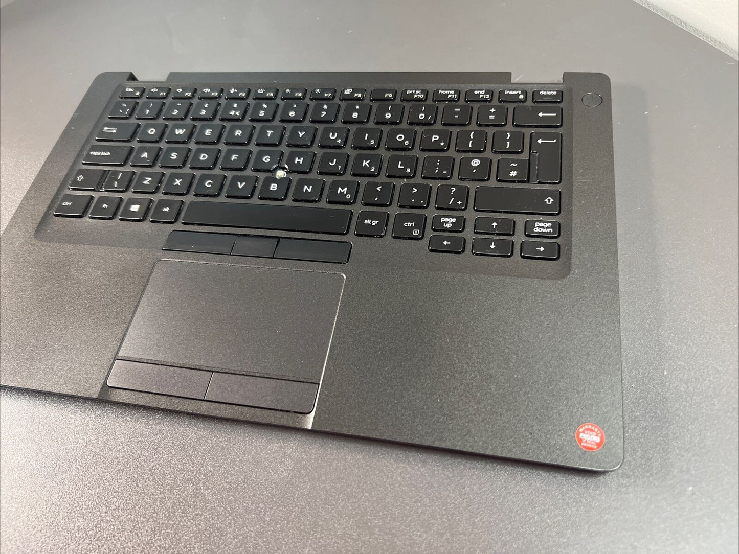 dell 5400 palmrest keyboard touchpad complete assembly