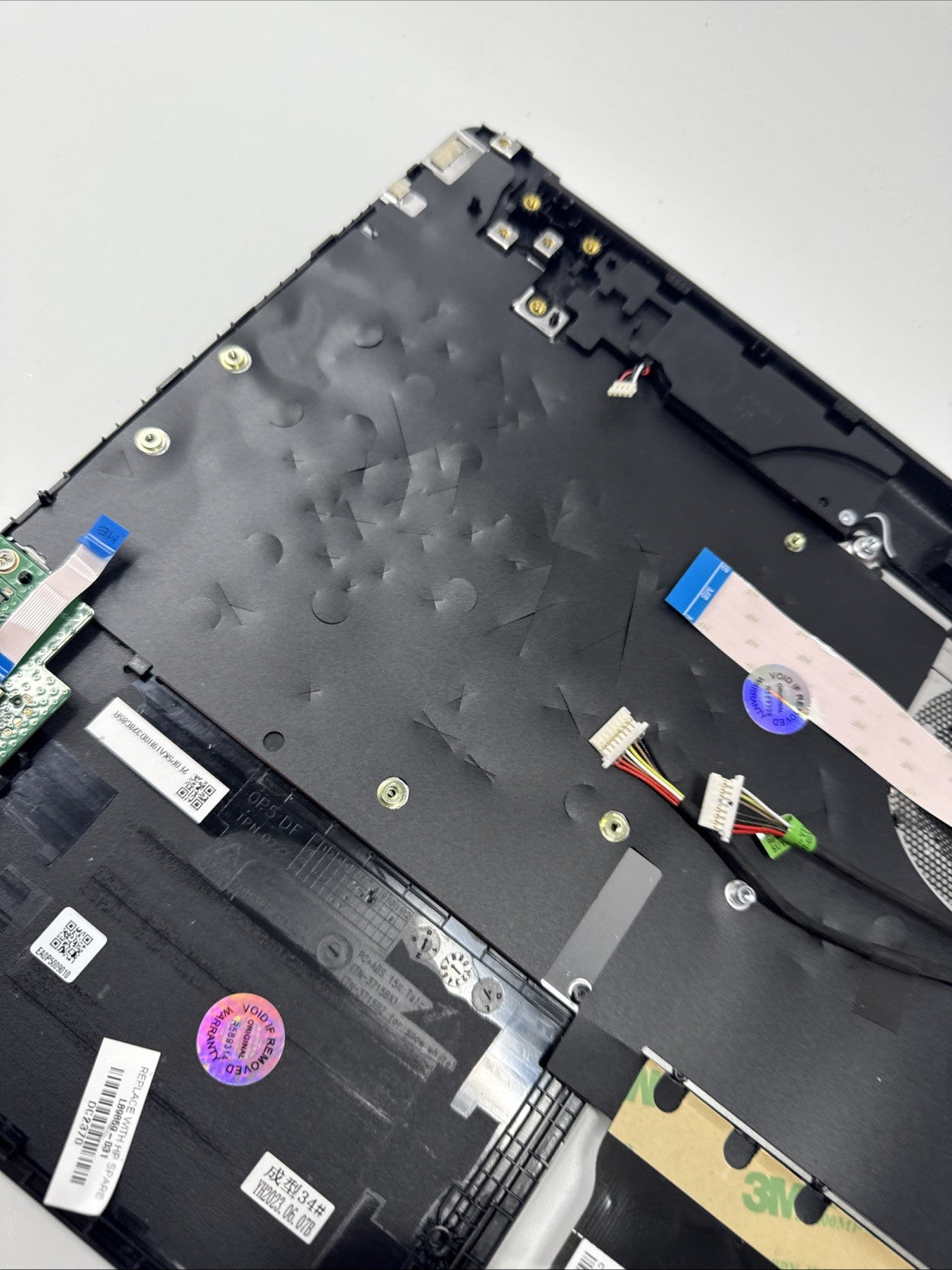 HP 15s-fq0501sa Palmrest Assembly UK KEYBOARD L89859-031