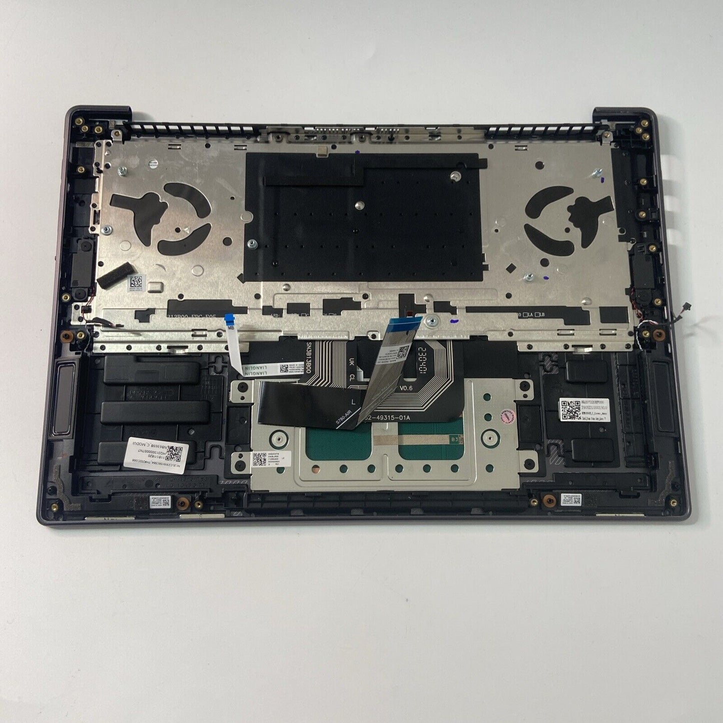 Lenovo Yoga Pro 7 14IRH8 Complete Palmrest Assembly UK Keyboard & Touchpad